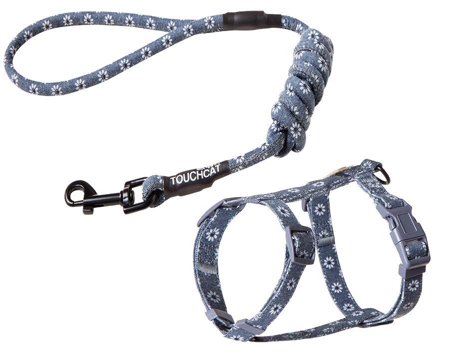 Touchcat 'Radi-Claw' Durable Cable Cat Harness and Leash Combo - Image 9