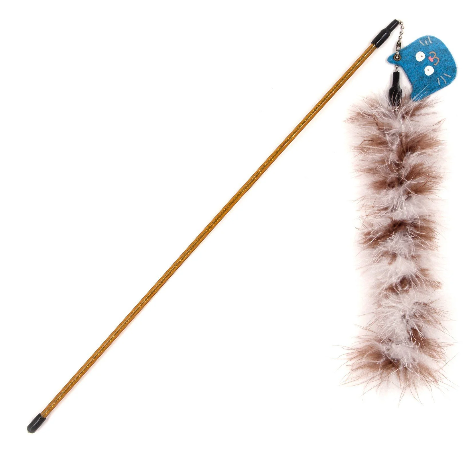Touchcat Tail-Feather Designer Wand Cat Teaser - Image 2