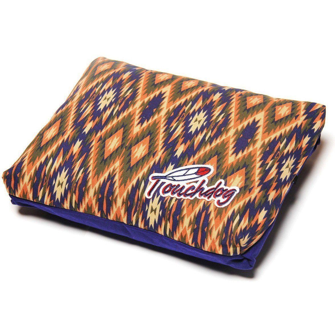 Touchdog ® '70's Vintage-Tribal' Rectangular-Boxed Designer Dog Bed - Image 7