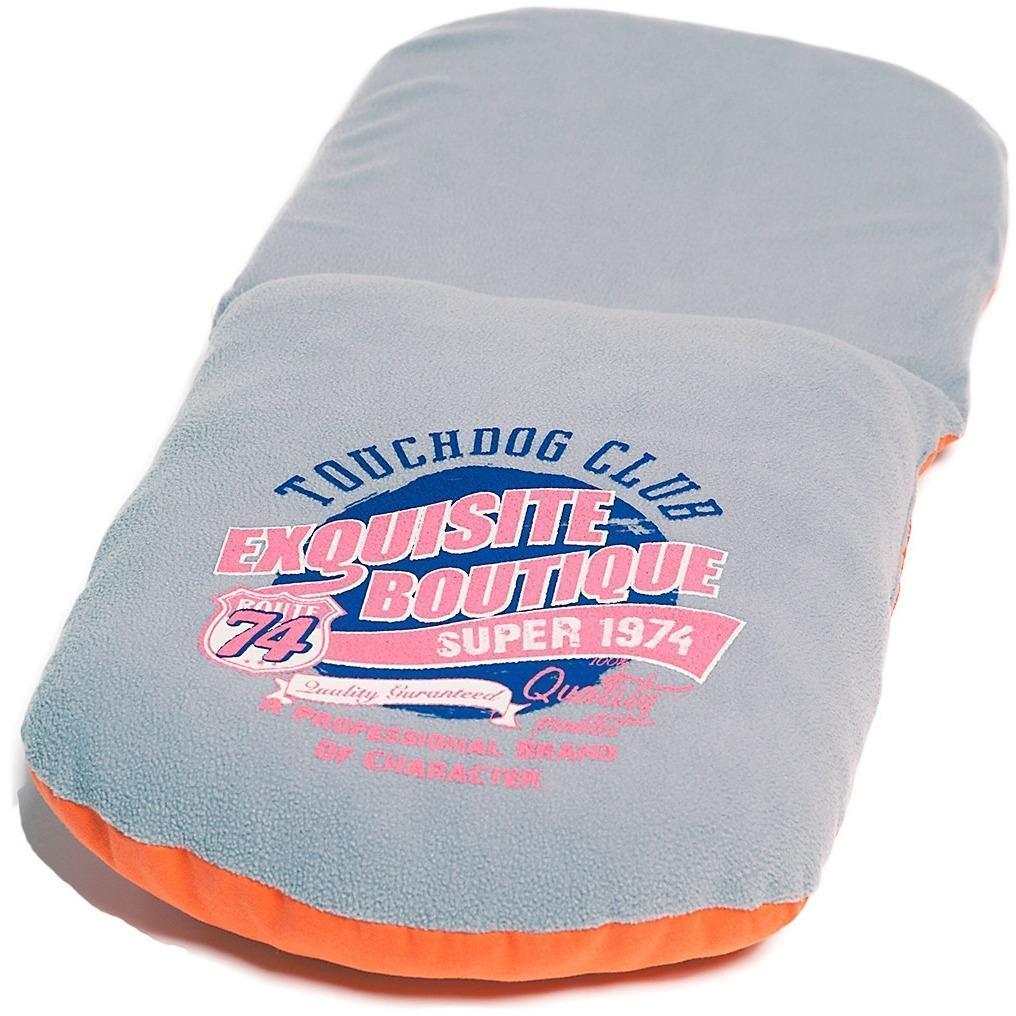 Touchdog ® 'Active-Play' Vintage Emblem Panoramic Cat Bed w/ Teaser Toy - Image 2