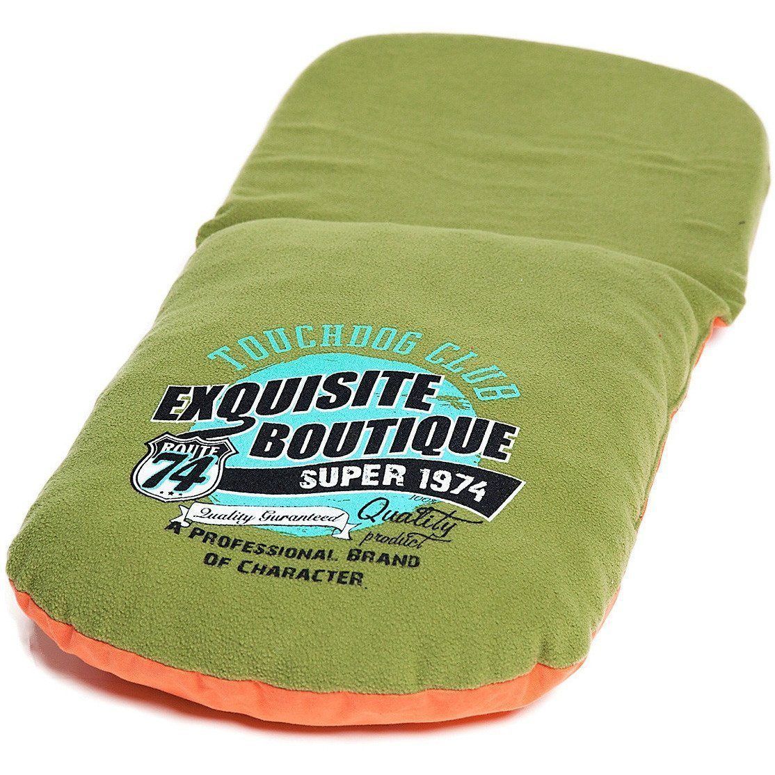 Touchdog ® 'Active-Play' Vintage Emblem Panoramic Cat Bed w/ Teaser Toy - Image 7