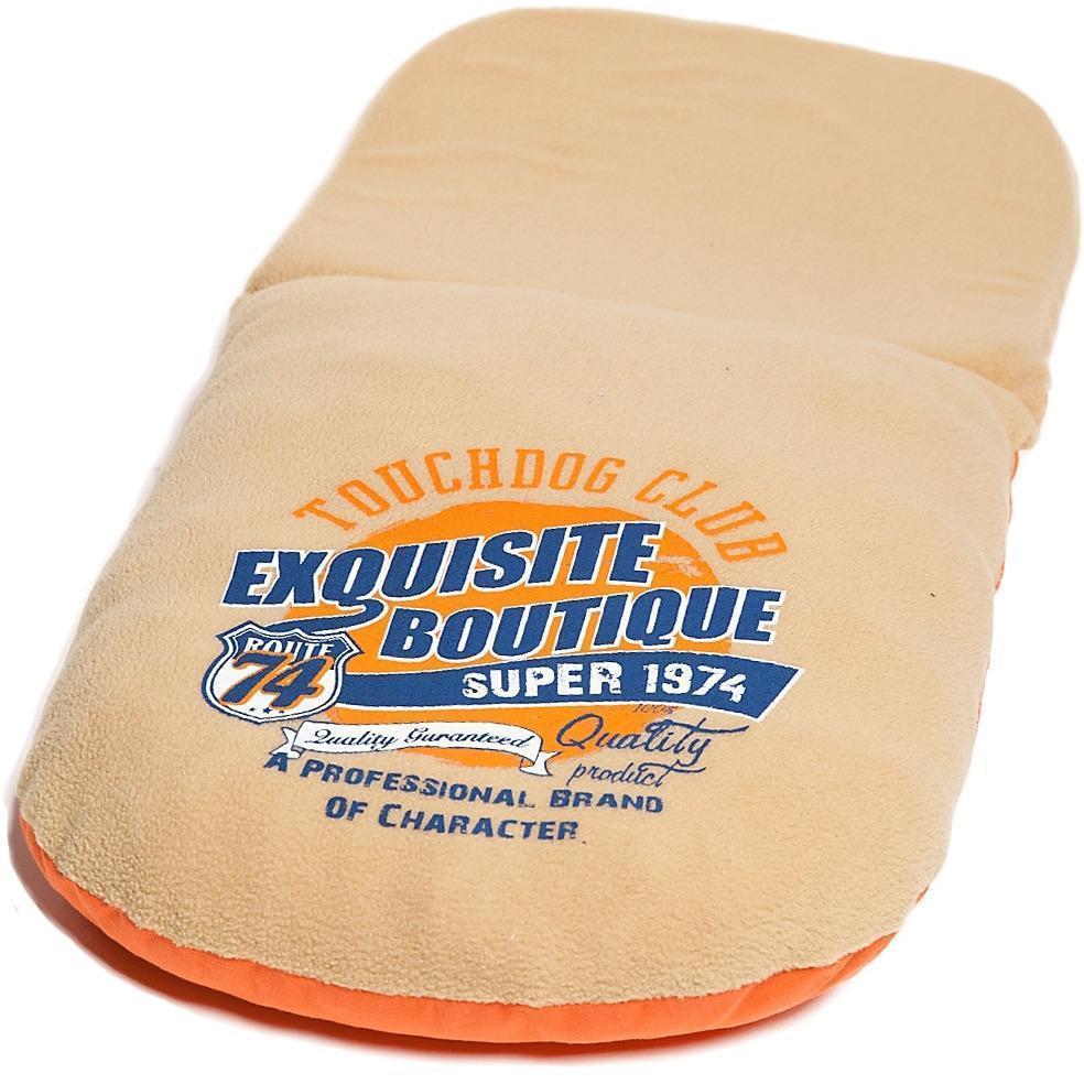 Touchdog ® 'Active-Play' Vintage Emblem Panoramic Cat Bed w/ Teaser Toy - Image 8
