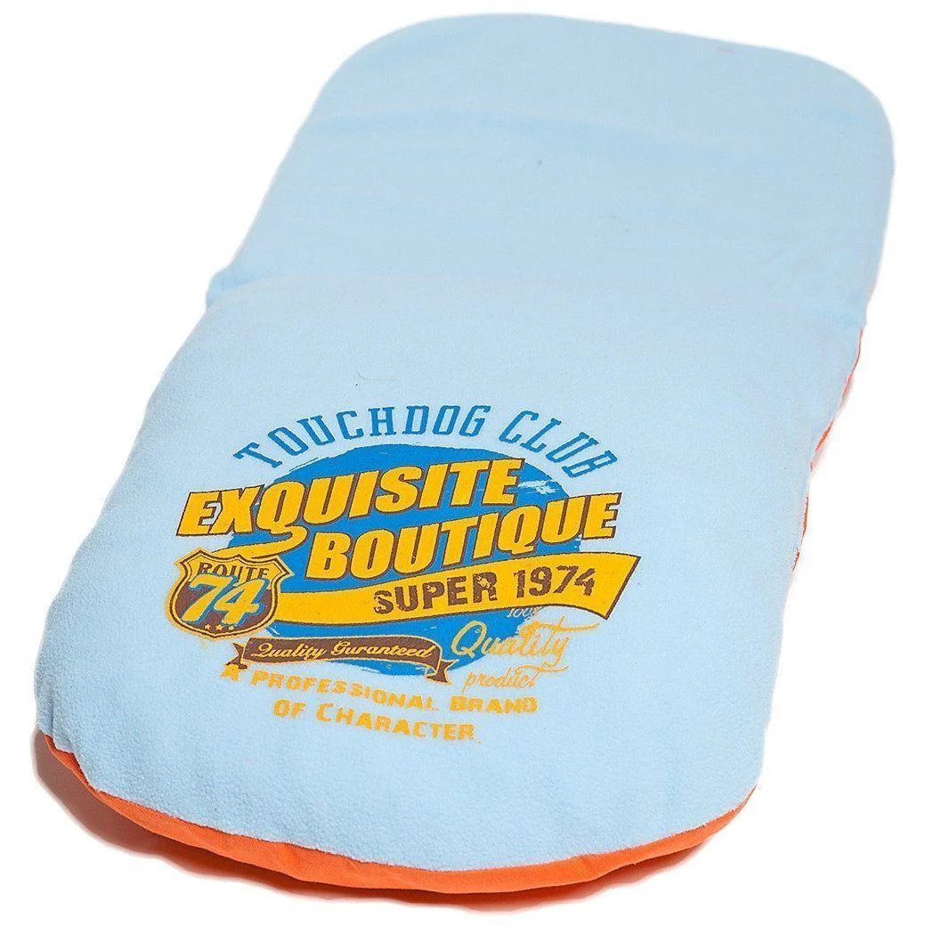 Touchdog ® 'Active-Play' Vintage Emblem Panoramic Cat Bed w/ Teaser Toy - Image 9