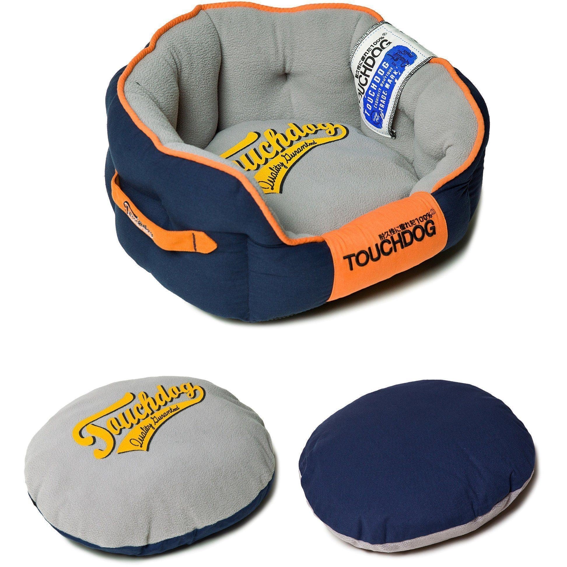 Touchdog ® 'Castle-Bark' Original Premium Designer Rounded Dog Bed - Image 3