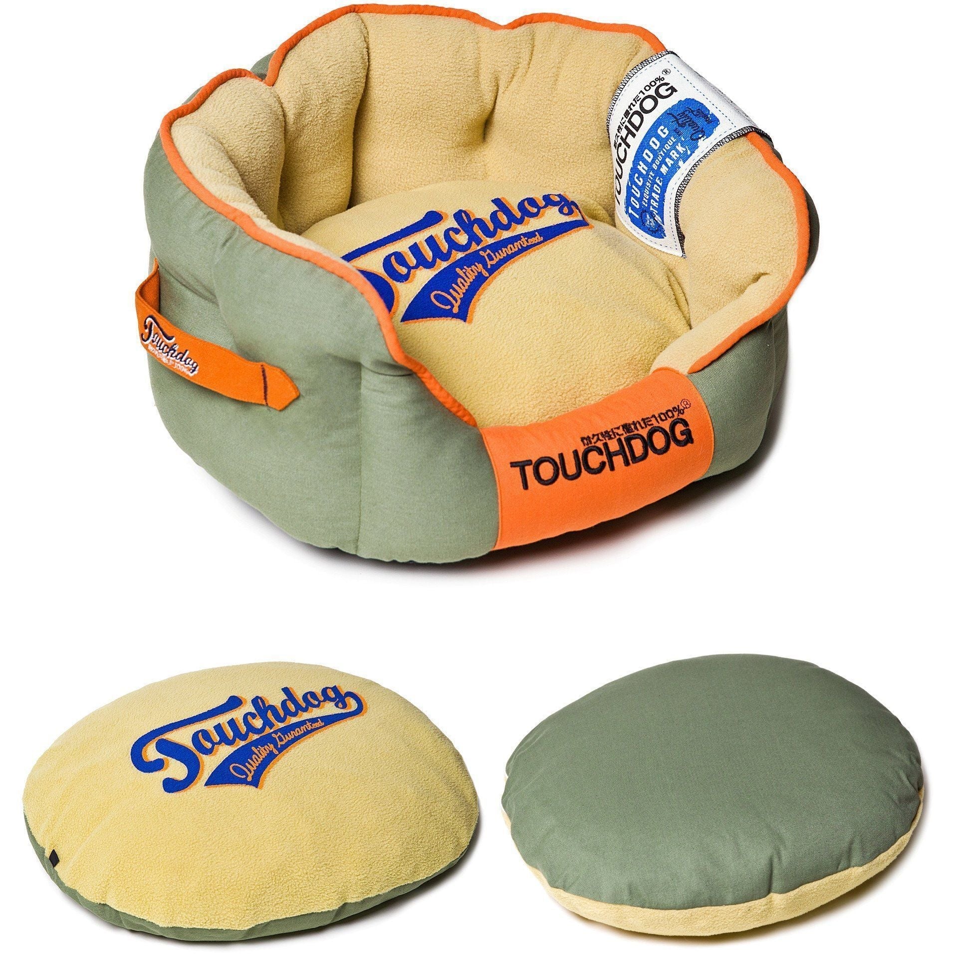 Touchdog ® 'Castle-Bark' Original Premium Designer Rounded Dog Bed - Image 5