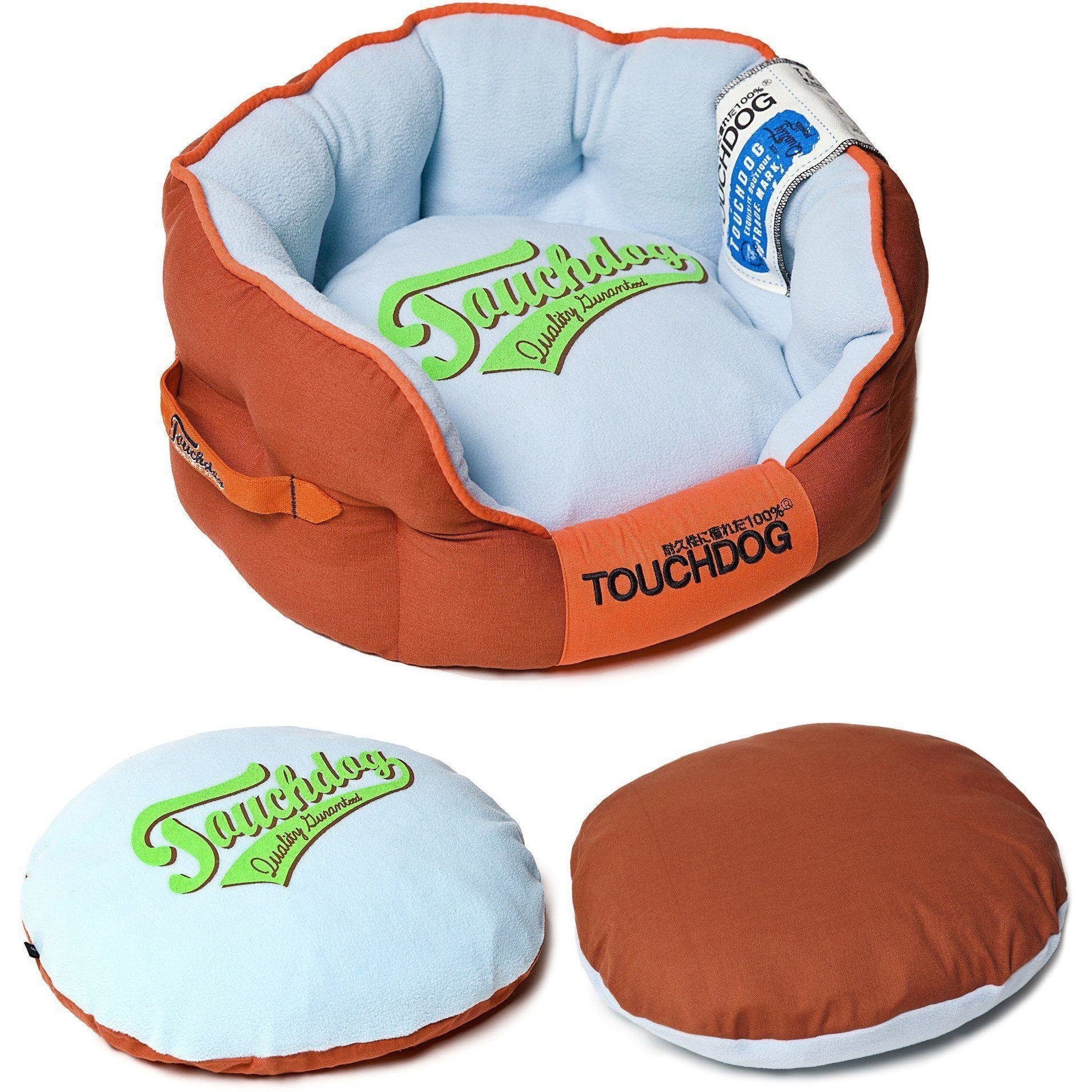 Touchdog ® 'Castle-Bark' Original Premium Designer Rounded Dog Bed - Image 6