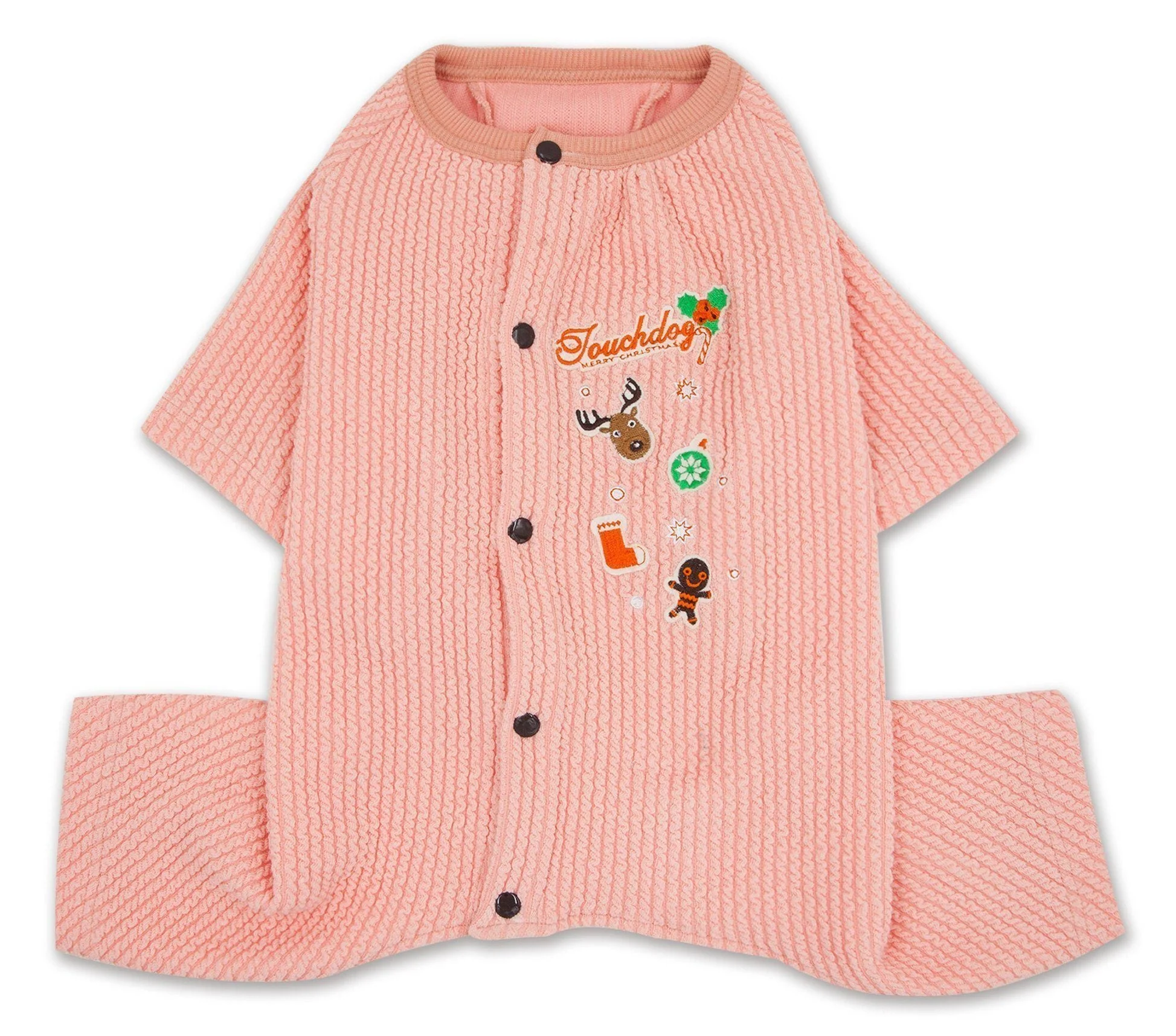 Touchdog ® 'Ciesta-Luxe' Full Body Thermal Dog Pajamas Jumpsuit - Image 2
