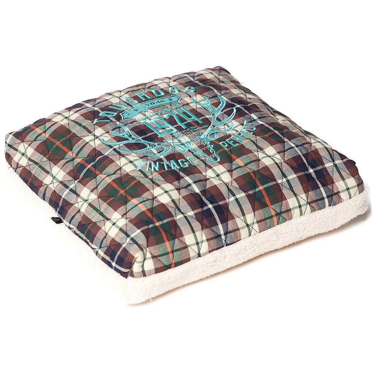 Touchdog ® 'Exquisite-Wuff' Quilted Squared Designer Dog Bed - Image 6