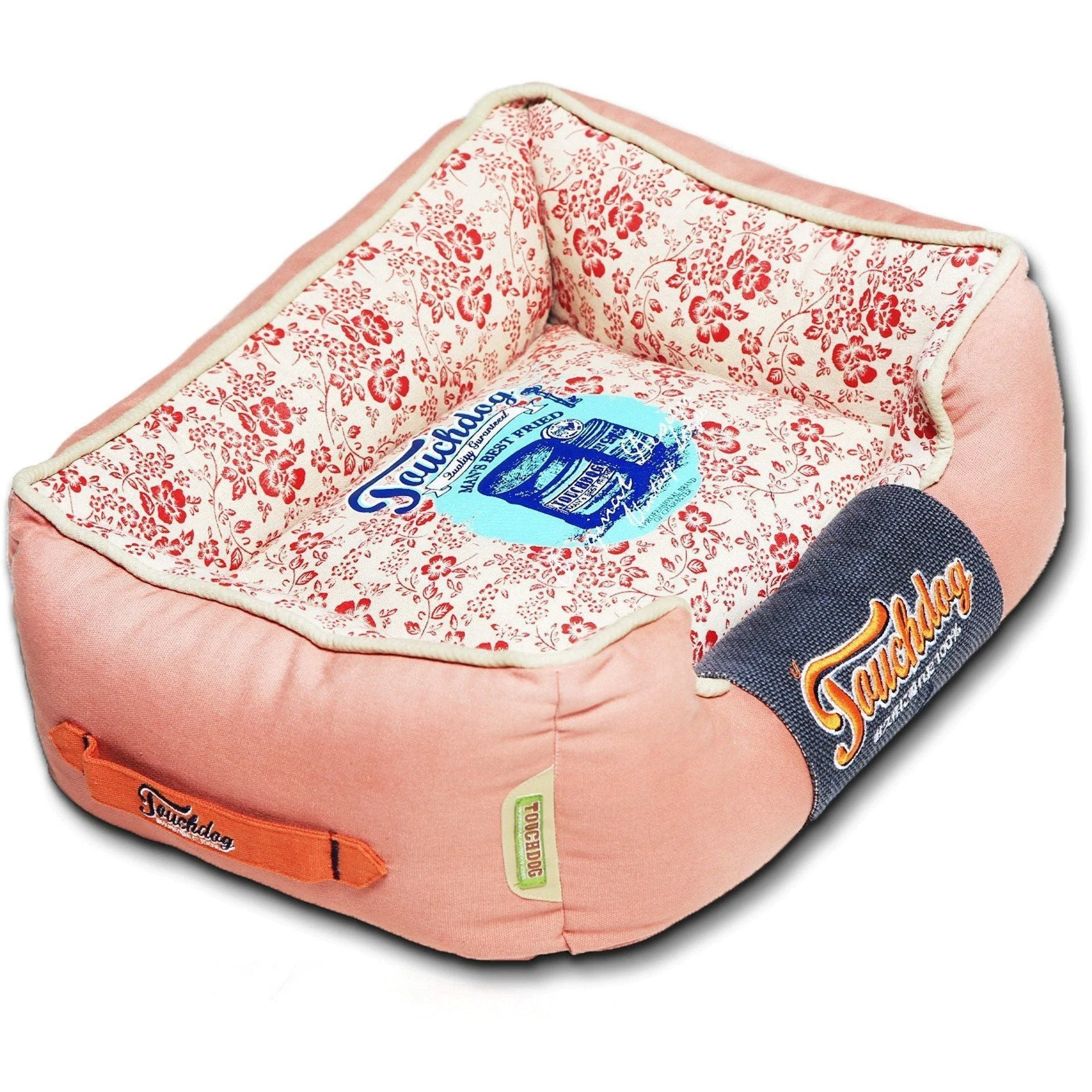 Touchdog ® 'Floral-Galoral' Designer Rectangular Dog Bed - Image 8