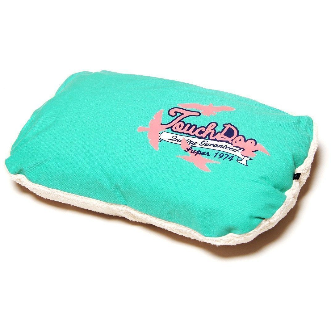Touchdog ® 'Floral-Galoral' Ultra-Plush Rectangular Rounded Designer Dog Bed - Image 2