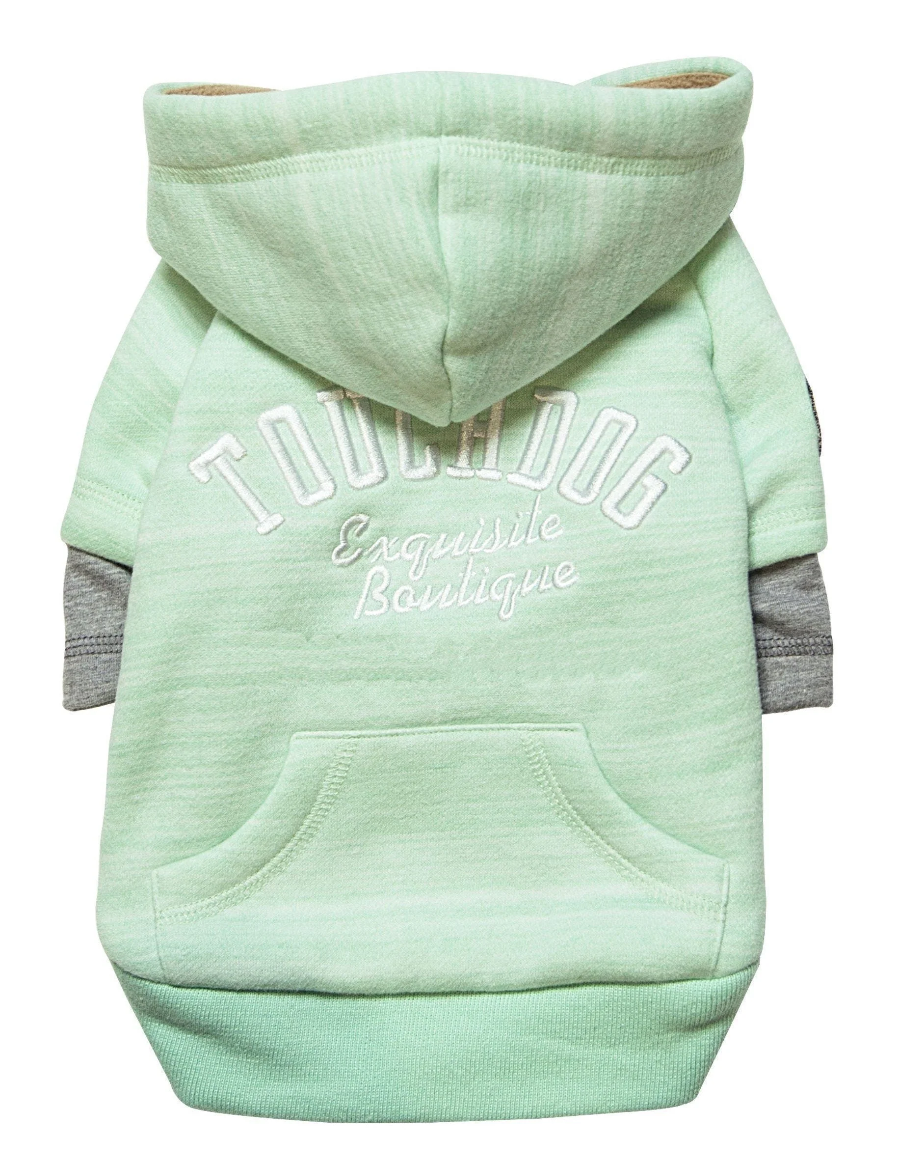 Touchdog ® Hampton Beach Ultra-Soft Blasted Cotton Hooded Dog Sweater - Image 2