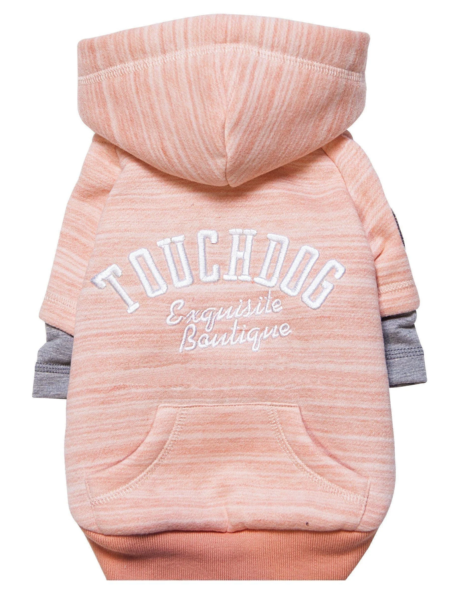 Touchdog ® Hampton Beach Ultra-Soft Blasted Cotton Hooded Dog Sweater - Image 3