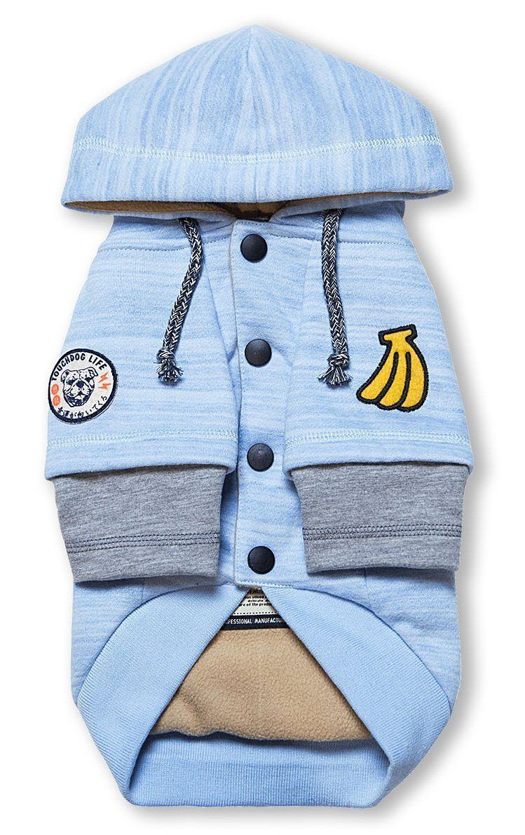 Touchdog ® Hampton Beach Ultra-Soft Blasted Cotton Hooded Dog Sweater - Image 4