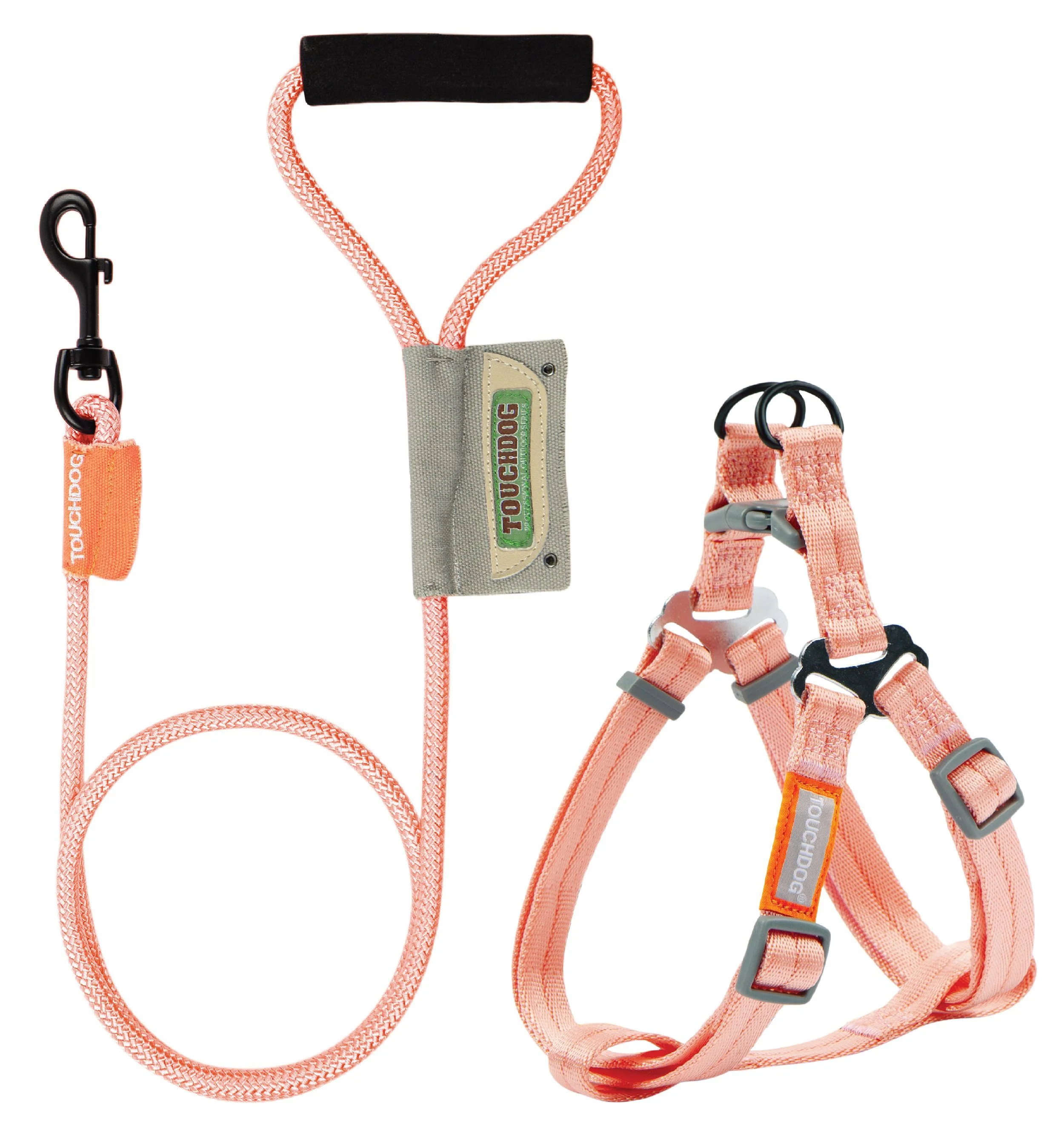 Touchdog ® 'Macaron' 2-in-1 Durable Nylon Dog Harness and Leash - Image 7