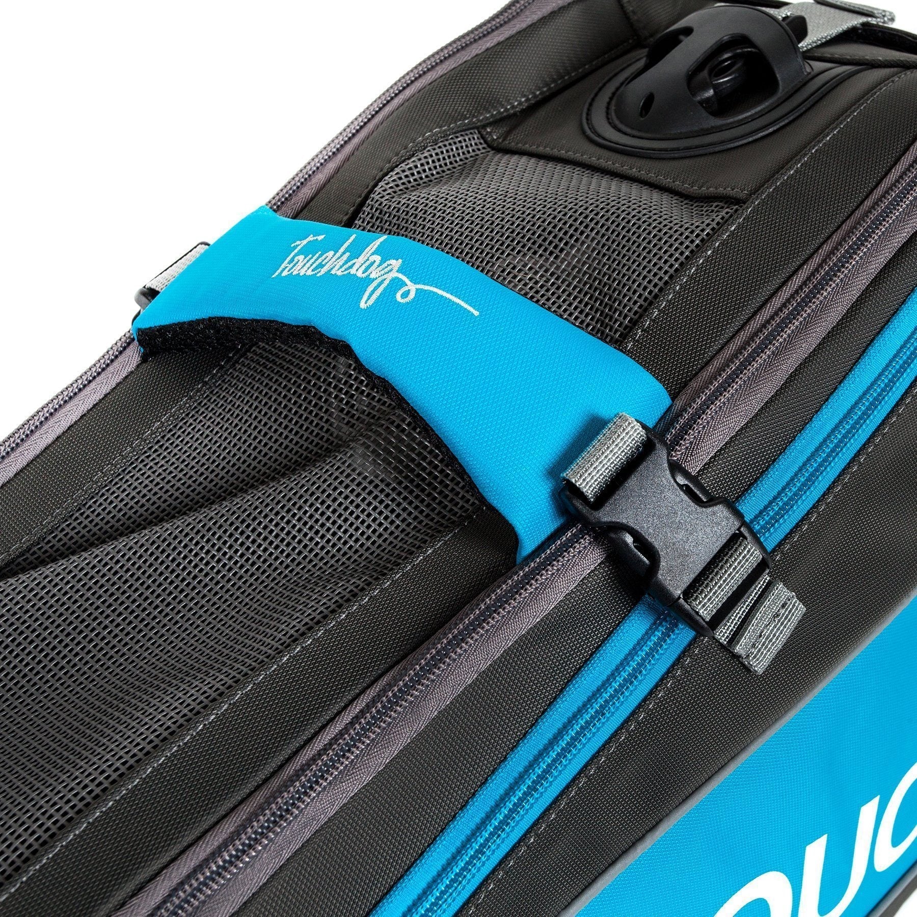 Touchdog ® 'Modern-Glide' Airline Approved Water-Resistant Sporty Travel Fashion Pet Dog Carrier - Image 10