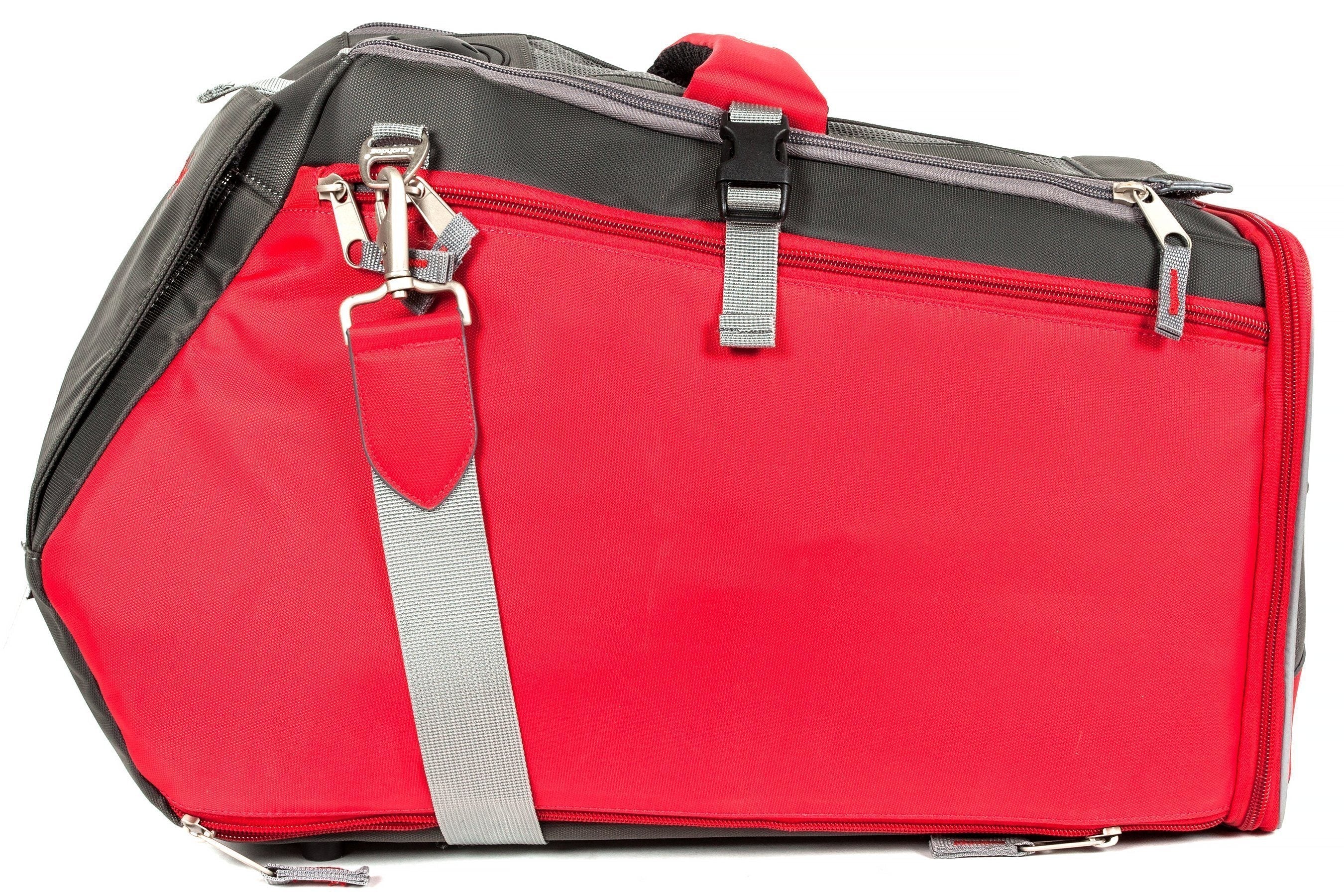 Touchdog ® 'Modern-Glide' Airline Approved Water-Resistant Sporty Travel Fashion Pet Dog Carrier - Image 12