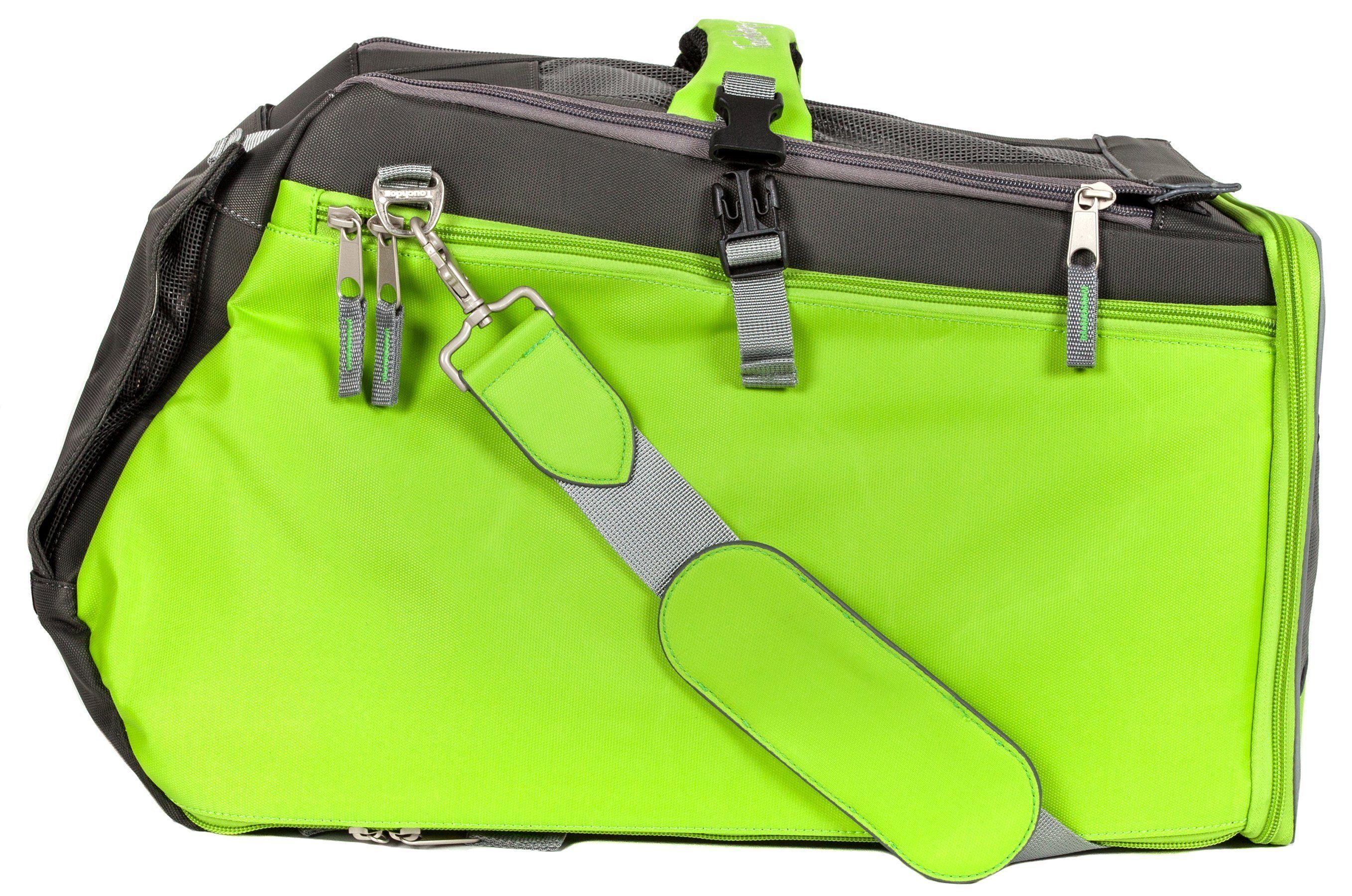 Touchdog ® 'Modern-Glide' Airline Approved Water-Resistant Sporty Travel Fashion Pet Dog Carrier - Image 15