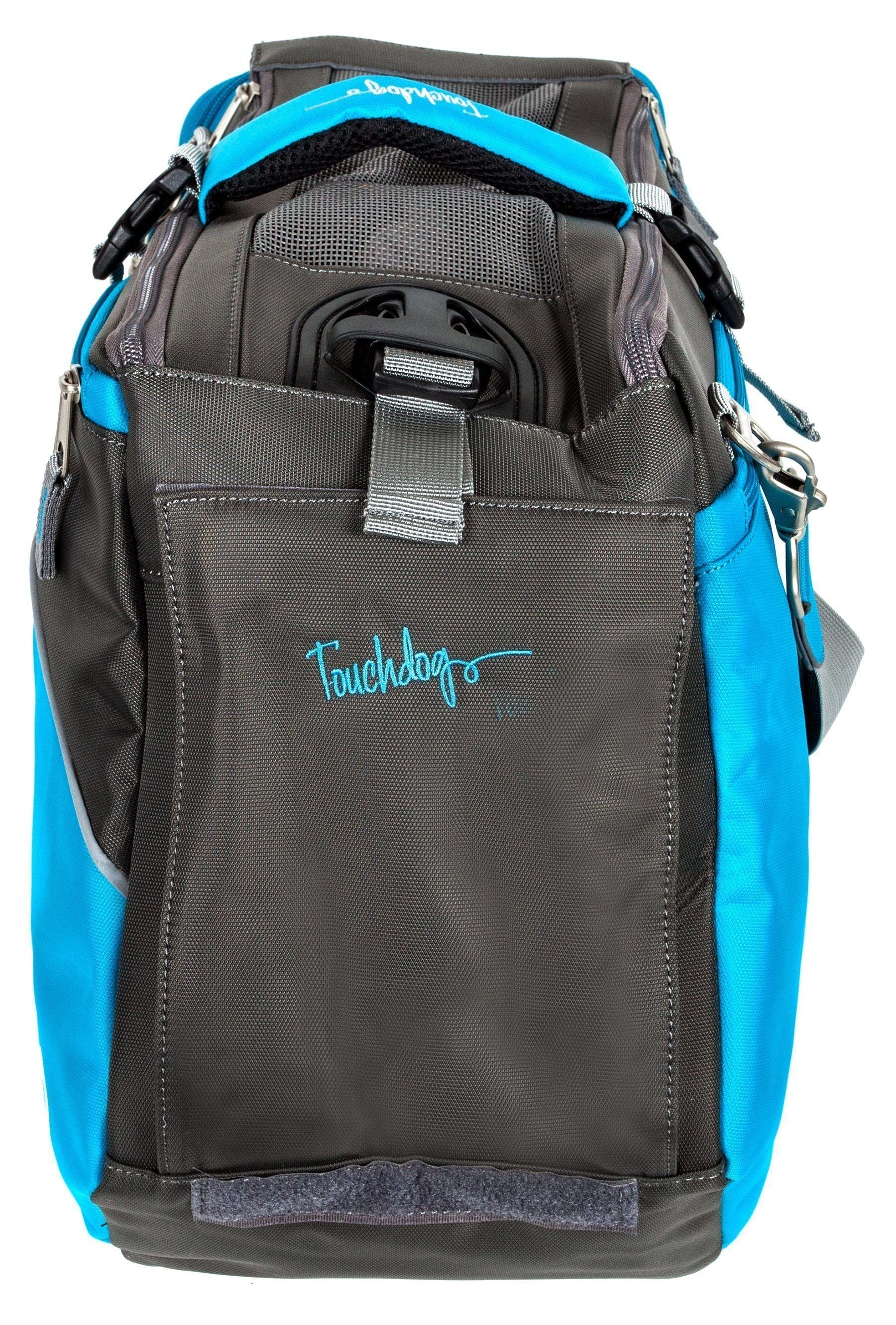 Touchdog ® 'Modern-Glide' Airline Approved Water-Resistant Sporty Travel Fashion Pet Dog Carrier - Image 22