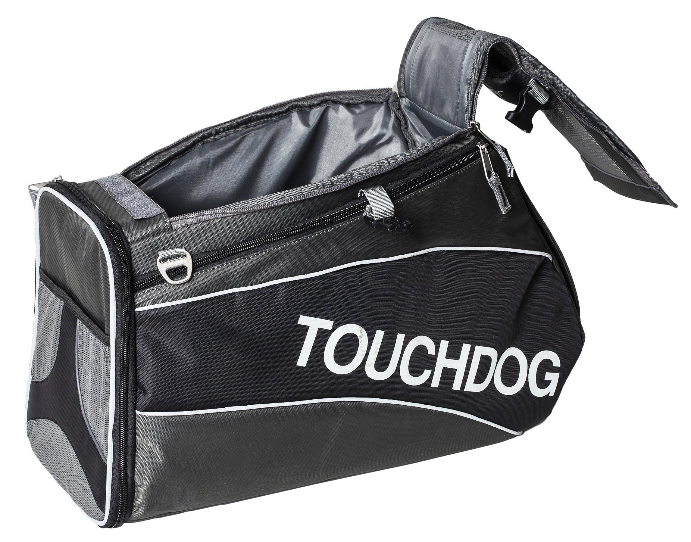 Touchdog ® 'Modern-Glide' Airline Approved Water-Resistant Sporty Travel Fashion Pet Dog Carrier - Image 24