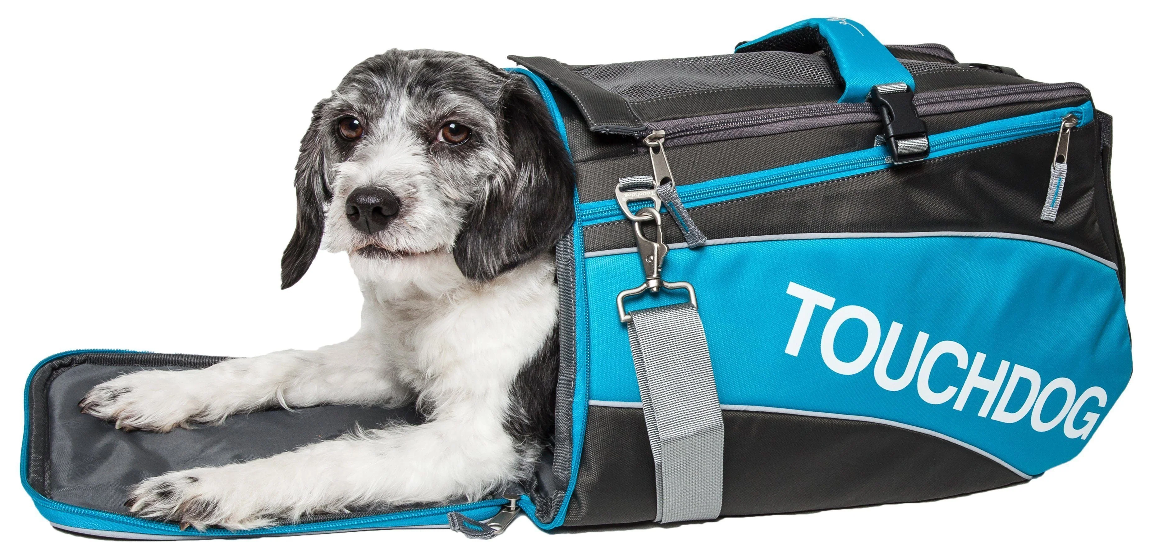 Touchdog ® 'Modern-Glide' Airline Approved Water-Resistant Sporty Travel Fashion Pet Dog Carrier - Image 26