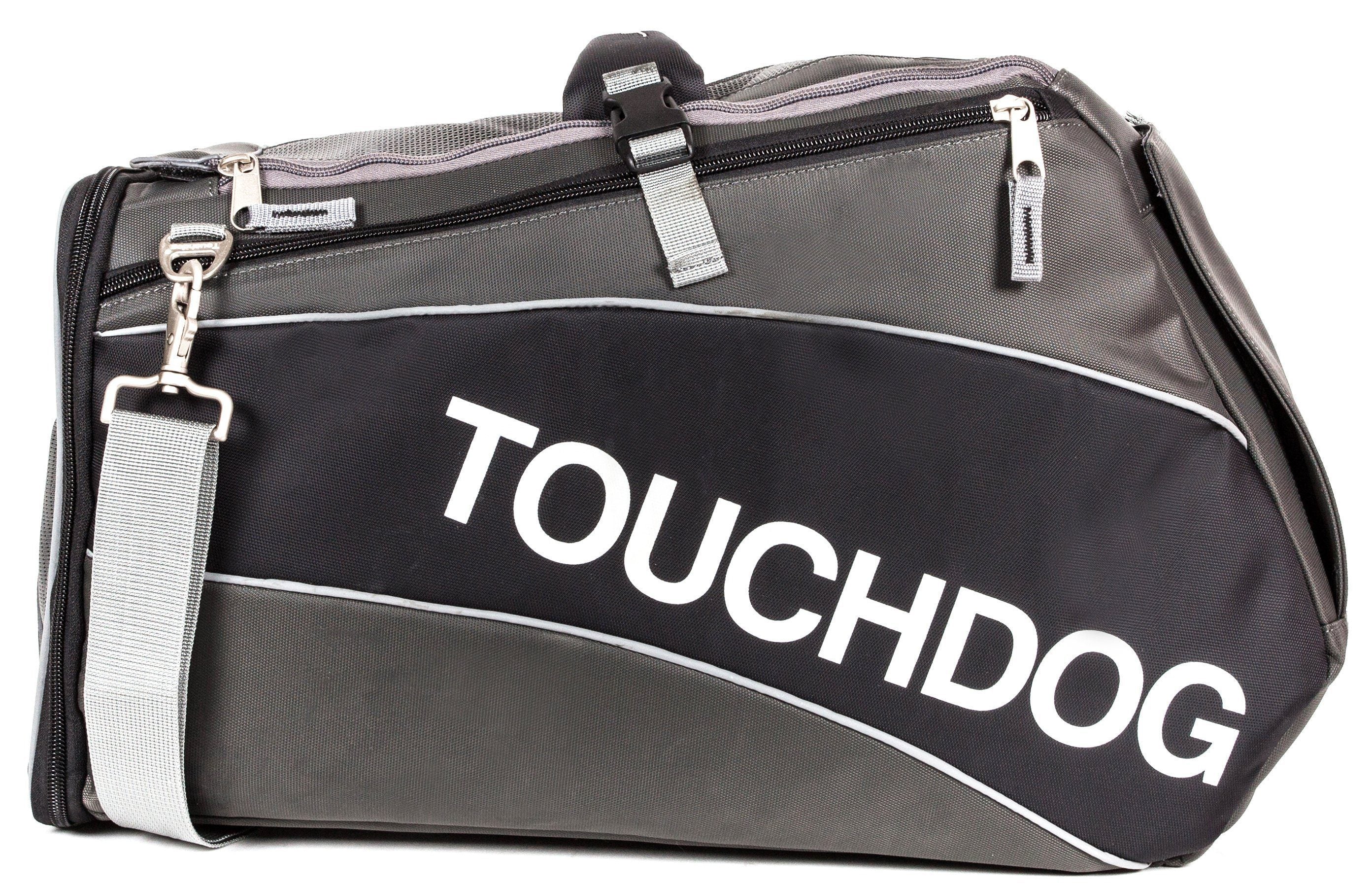 Touchdog ® 'Modern-Glide' Airline Approved Water-Resistant Sporty Travel Fashion Pet Dog Carrier - Image 7