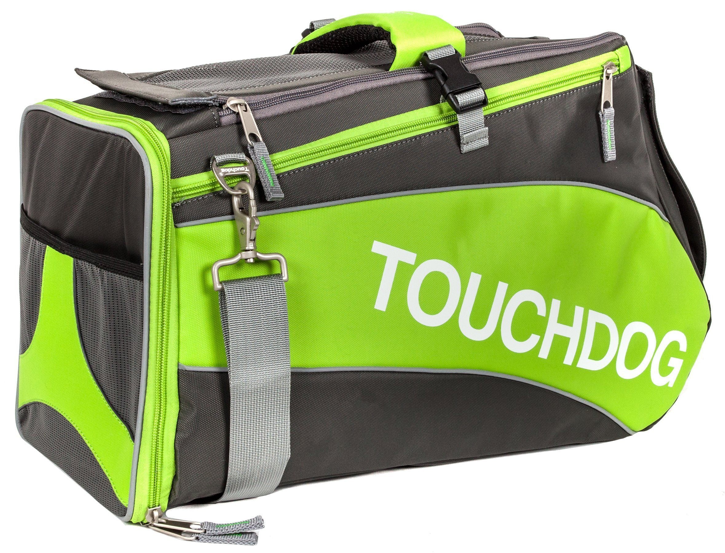 Touchdog ® 'Modern-Glide' Airline Approved Water-Resistant Sporty Travel Fashion Pet Dog Carrier - Image 8