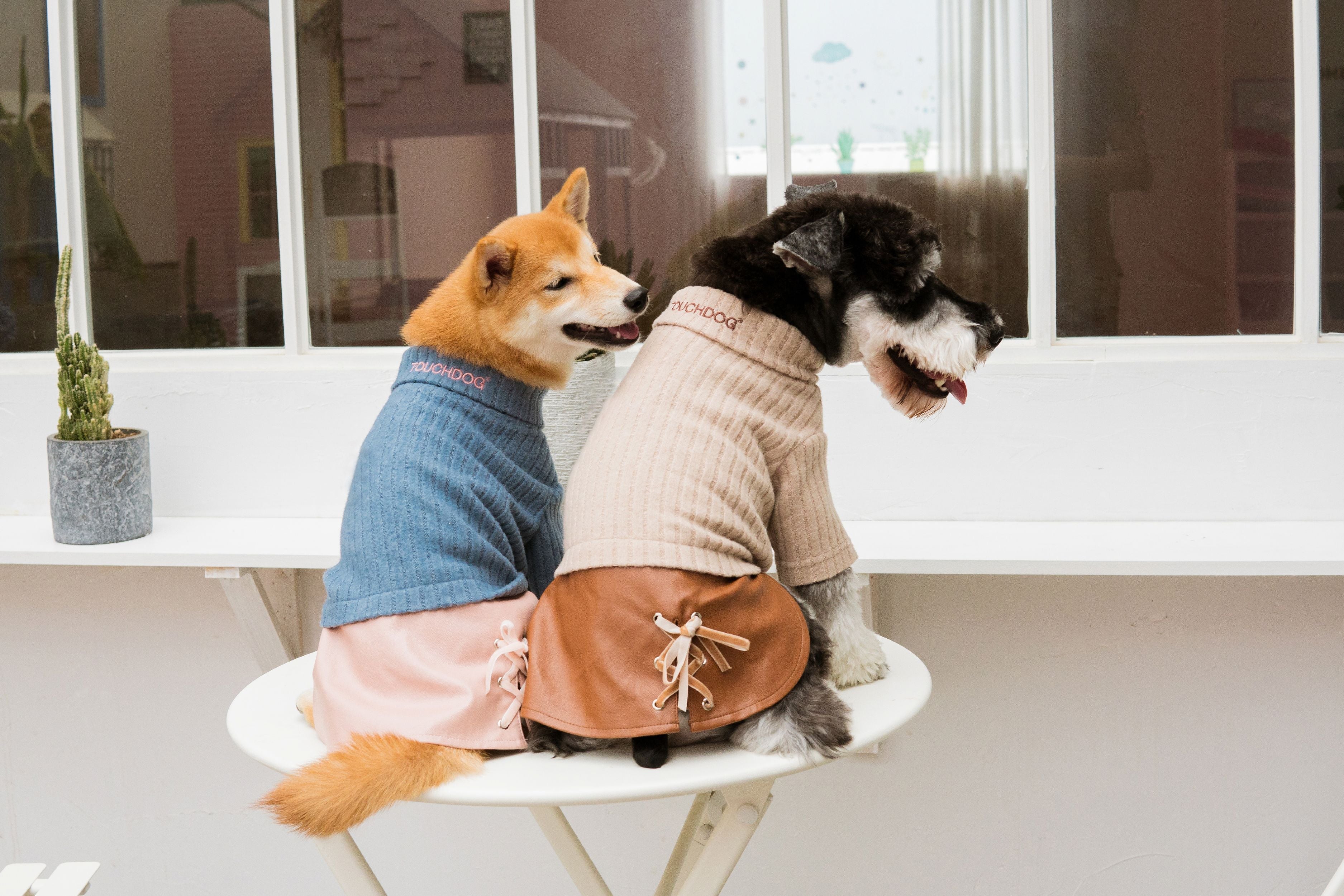 Touchdog ® 'Modress' Fashion Designer Dog Sweater and Dress - Image 6