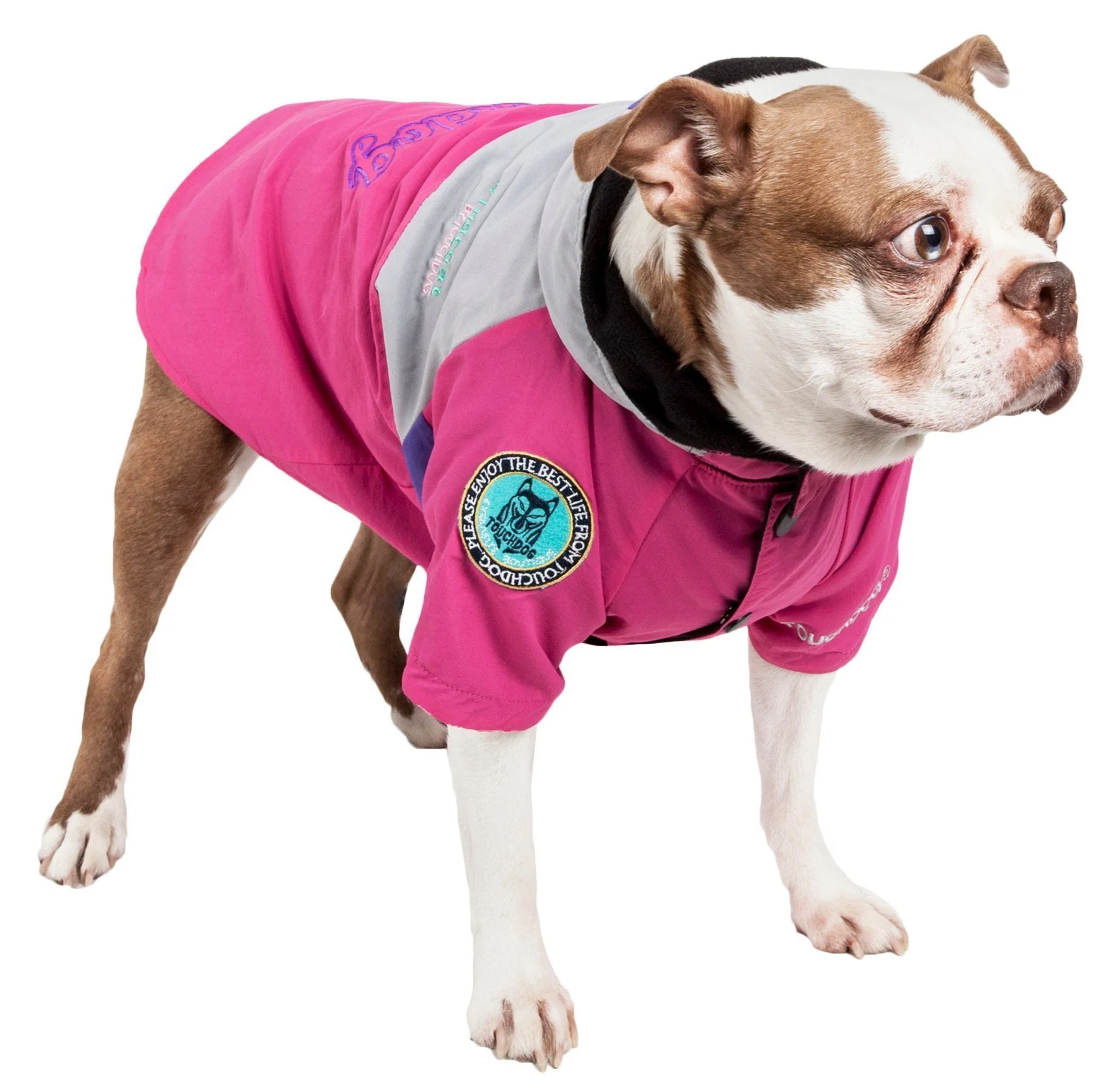 Touchdog ® 'Mount Pinnacle' Insulated Performance Retro Ski Dog Jacket - Image 3