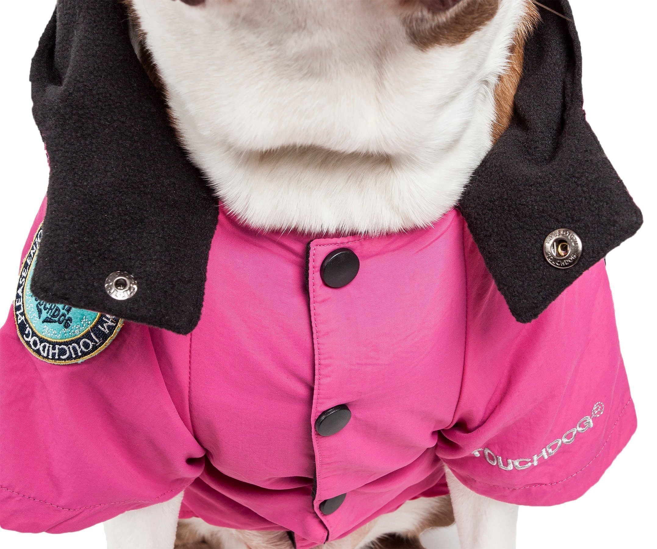 Touchdog ® 'Mount Pinnacle' Insulated Performance Retro Ski Dog Jacket - Image 6