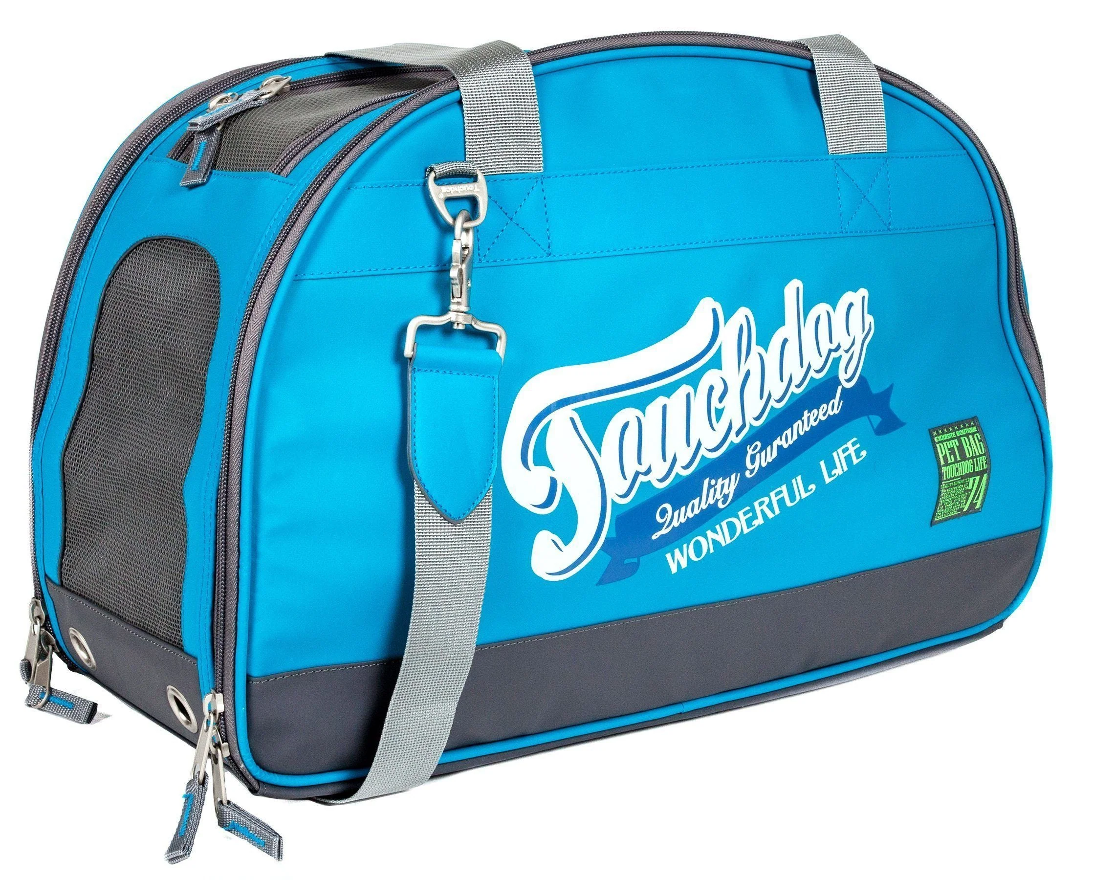 Touchdog ® Original Wick-Guard Water Resistant Airline Approved Travel Dog Carrier - Image 11