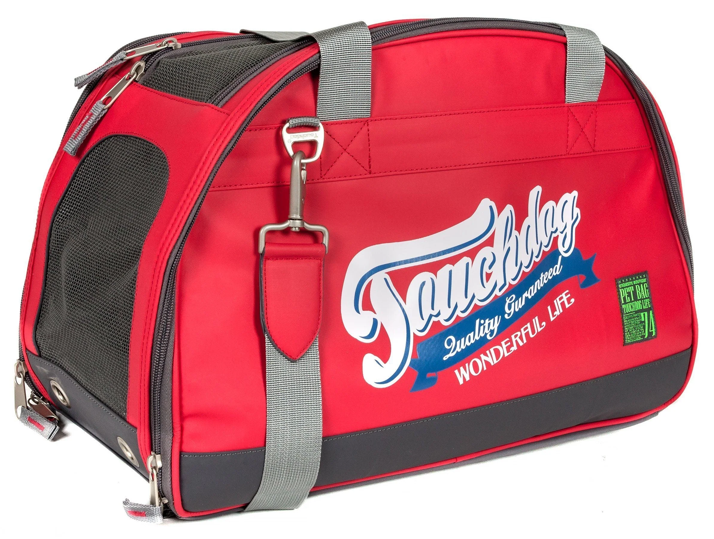 Touchdog ® Original Wick-Guard Water Resistant Airline Approved Travel Dog Carrier - Image 12