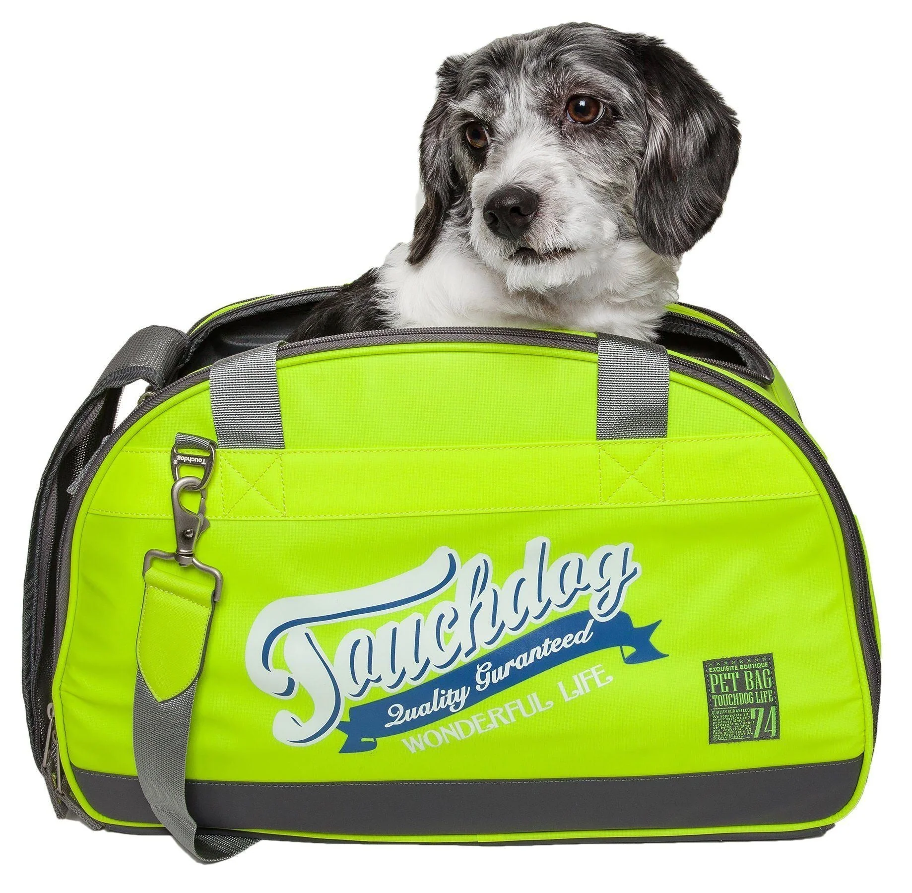 Touchdog ® Original Wick-Guard Water Resistant Airline Approved Travel Dog Carrier - Image 4