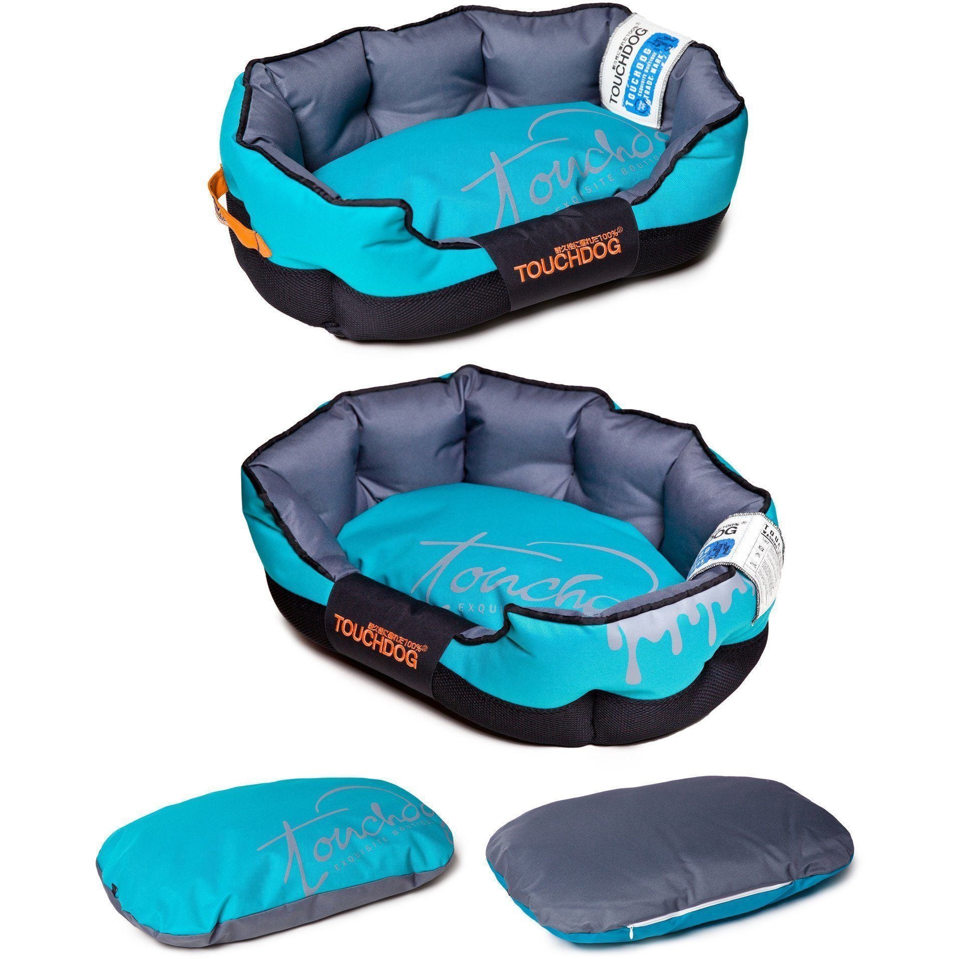 Touchdog ® 'Performance-Max' Sporty Reflective Water-Resistant Dog Bed - Image 5
