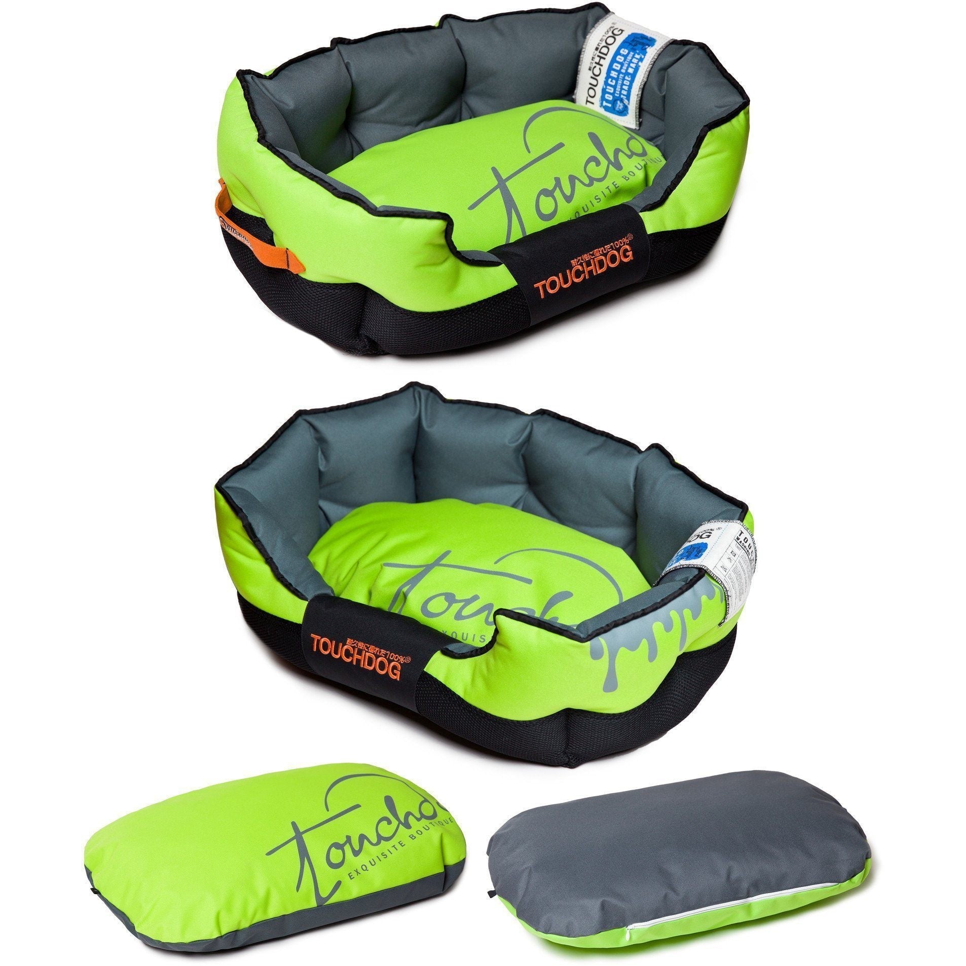 Touchdog ® 'Performance-Max' Sporty Reflective Water-Resistant Dog Bed - Image 6