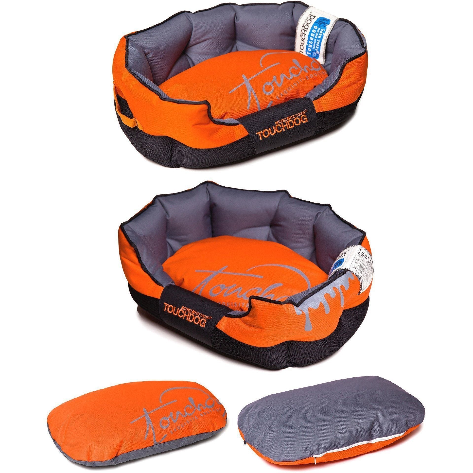 Touchdog ® 'Performance-Max' Sporty Reflective Water-Resistant Dog Bed - Image 7