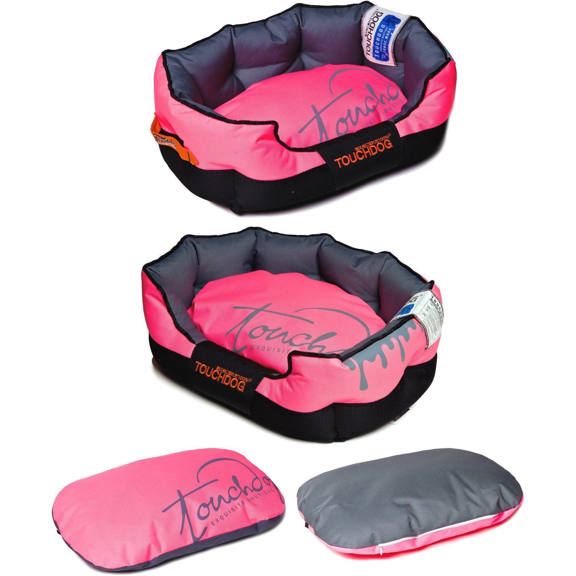 Touchdog ® 'Performance-Max' Sporty Reflective Water-Resistant Dog Bed - Image 8