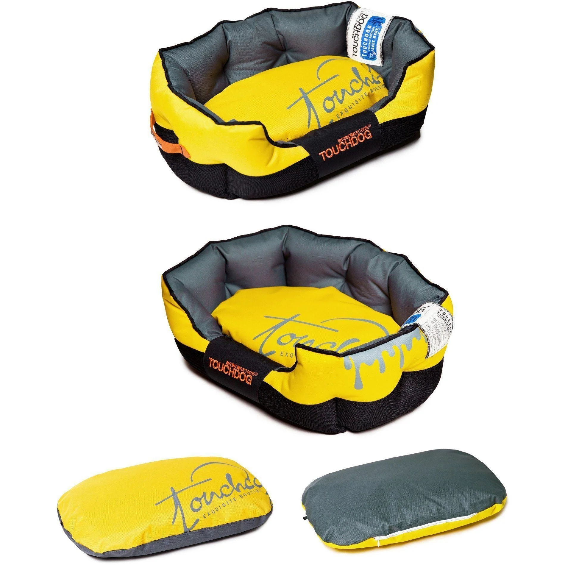 Touchdog ® 'Performance-Max' Sporty Reflective Water-Resistant Dog Bed - Image 9