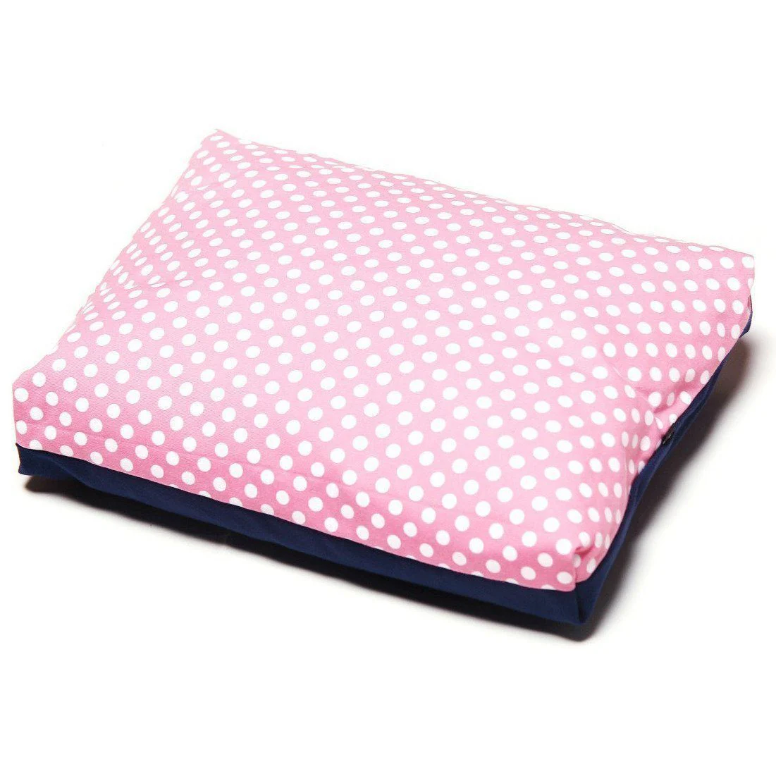 Touchdog ® 'Polka-Striped' Rectangular Designer Premium Dog Bed - Image 3