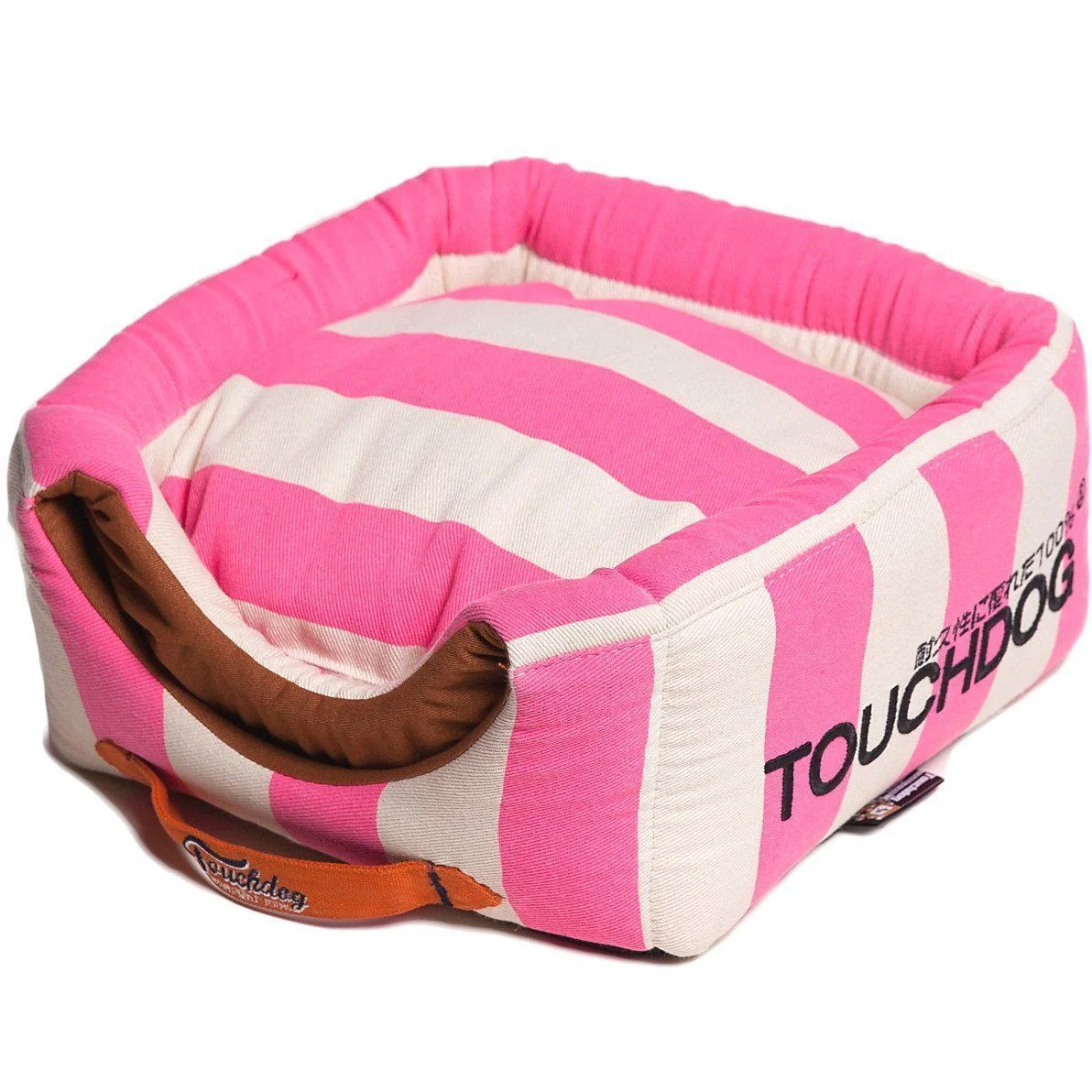 Touchdog ® 'Polo-Striped' 2-in-1 Convertible and Collapsible Dog and Cat Bed - Image 12