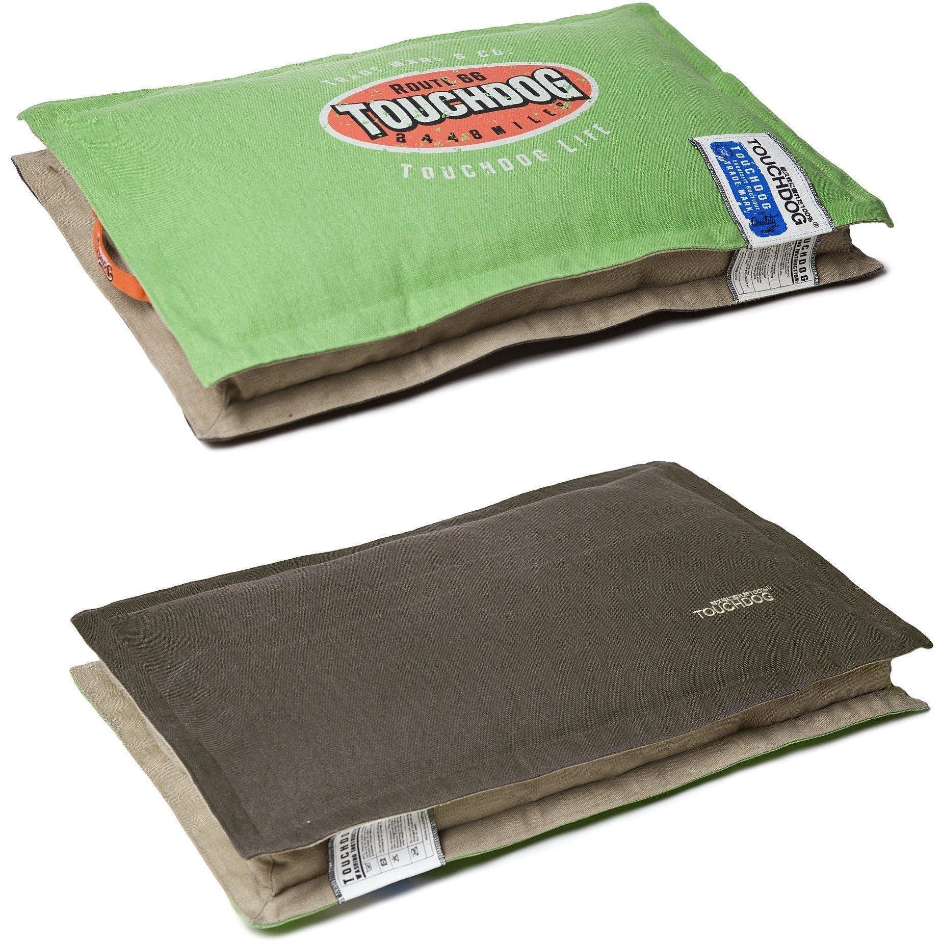 Touchdog ® 'Shock-Stitched' Sporty Reversible Rectangular Ultra-Thick Dog Mat Bed - Image 4