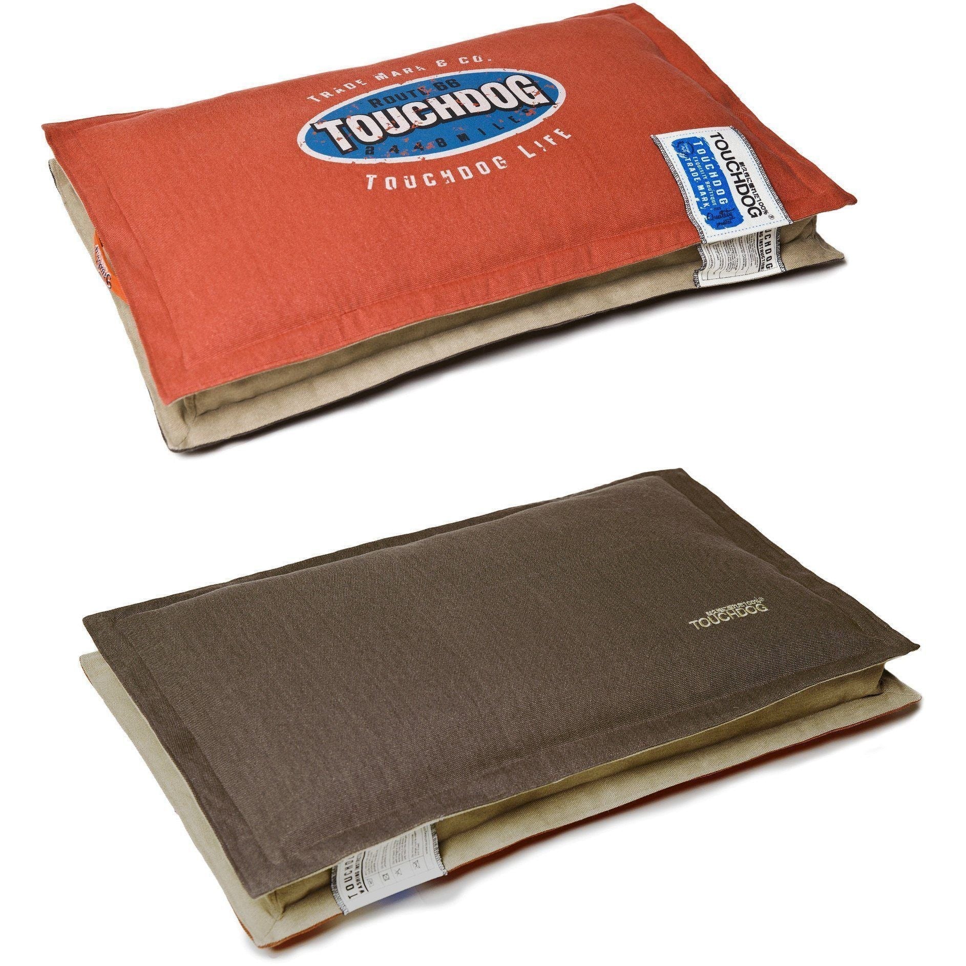 Touchdog ® 'Shock-Stitched' Sporty Reversible Rectangular Ultra-Thick Dog Mat Bed - Image 5