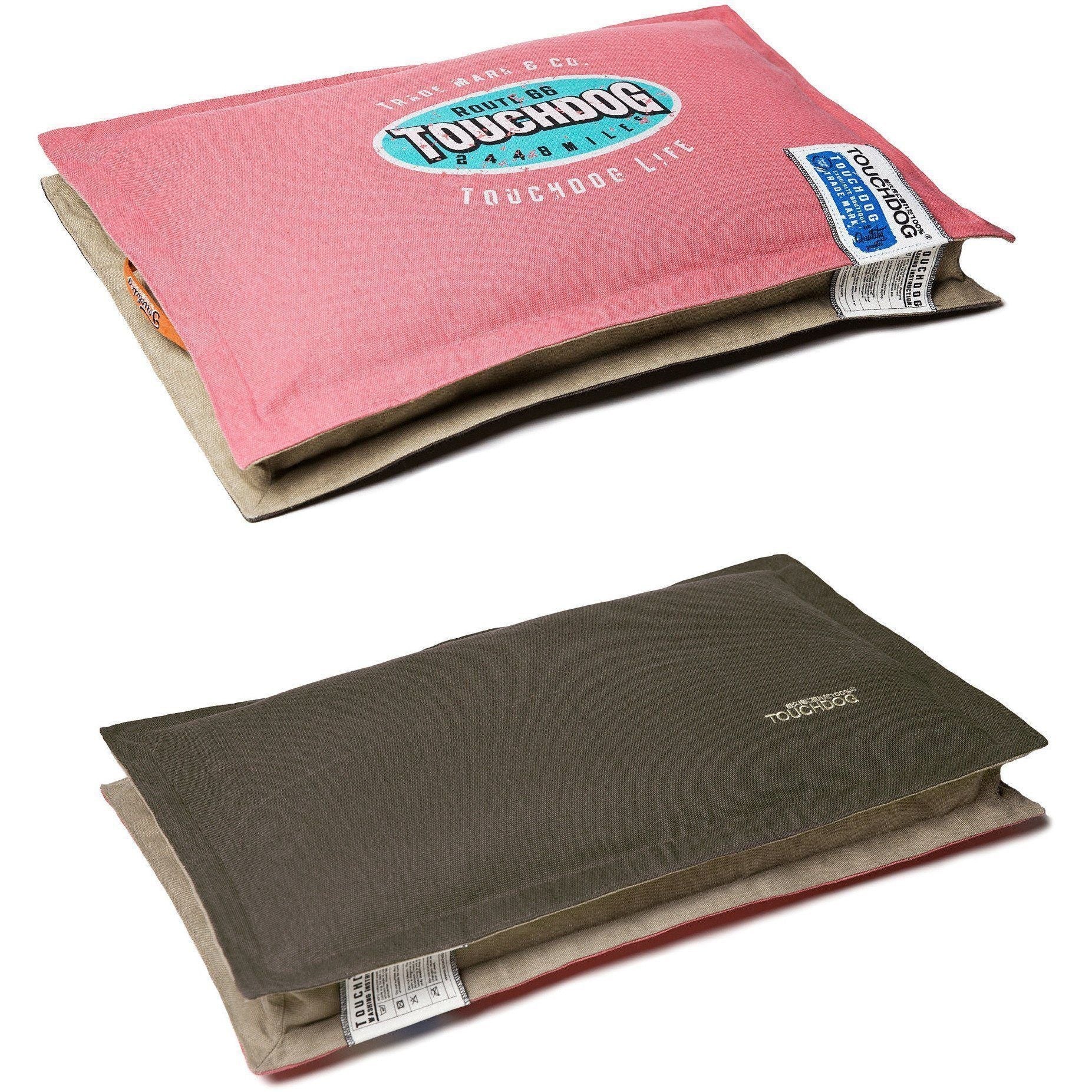 Touchdog ® 'Shock-Stitched' Sporty Reversible Rectangular Ultra-Thick Dog Mat Bed - Image 6