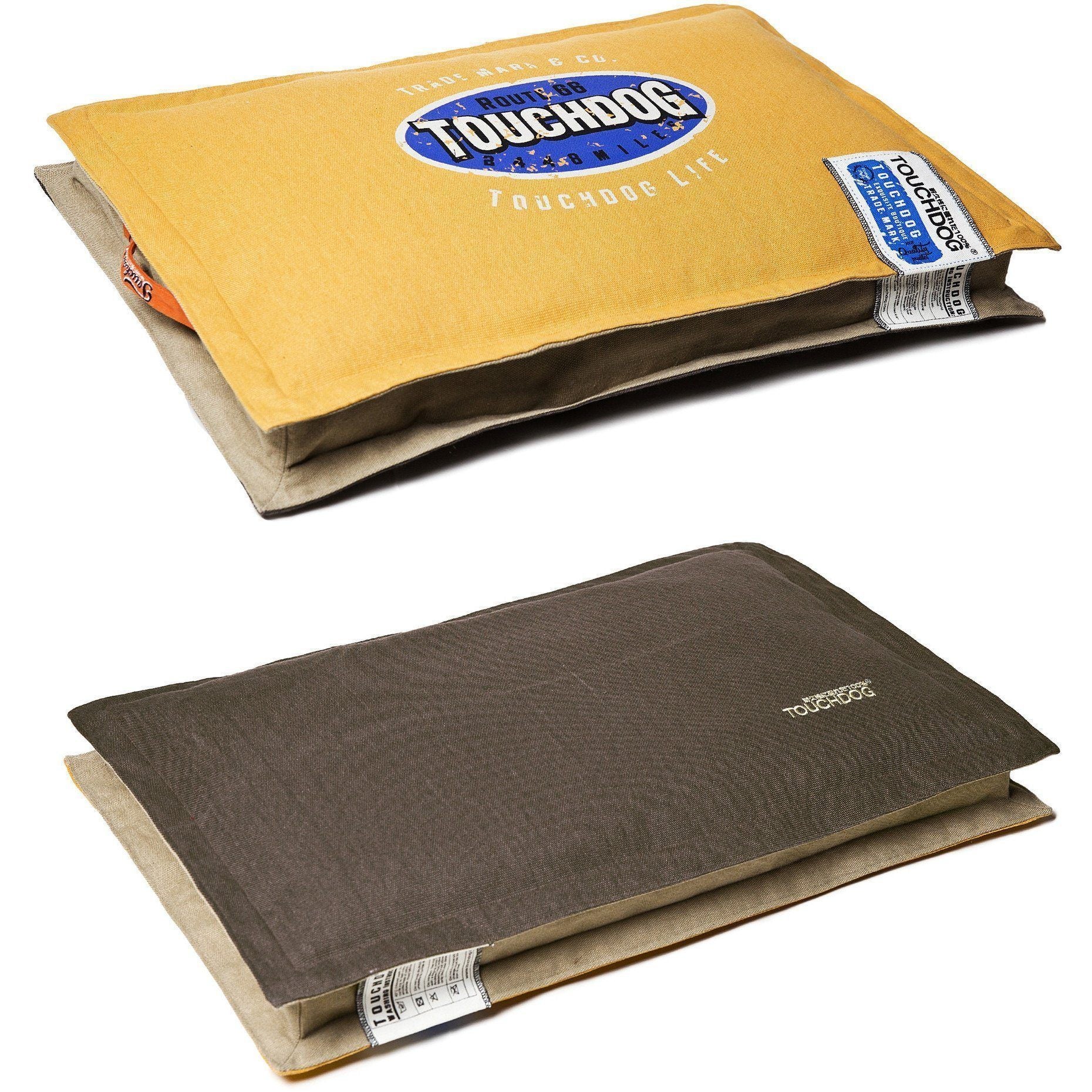 Touchdog ® 'Shock-Stitched' Sporty Reversible Rectangular Ultra-Thick Dog Mat Bed - Image 7