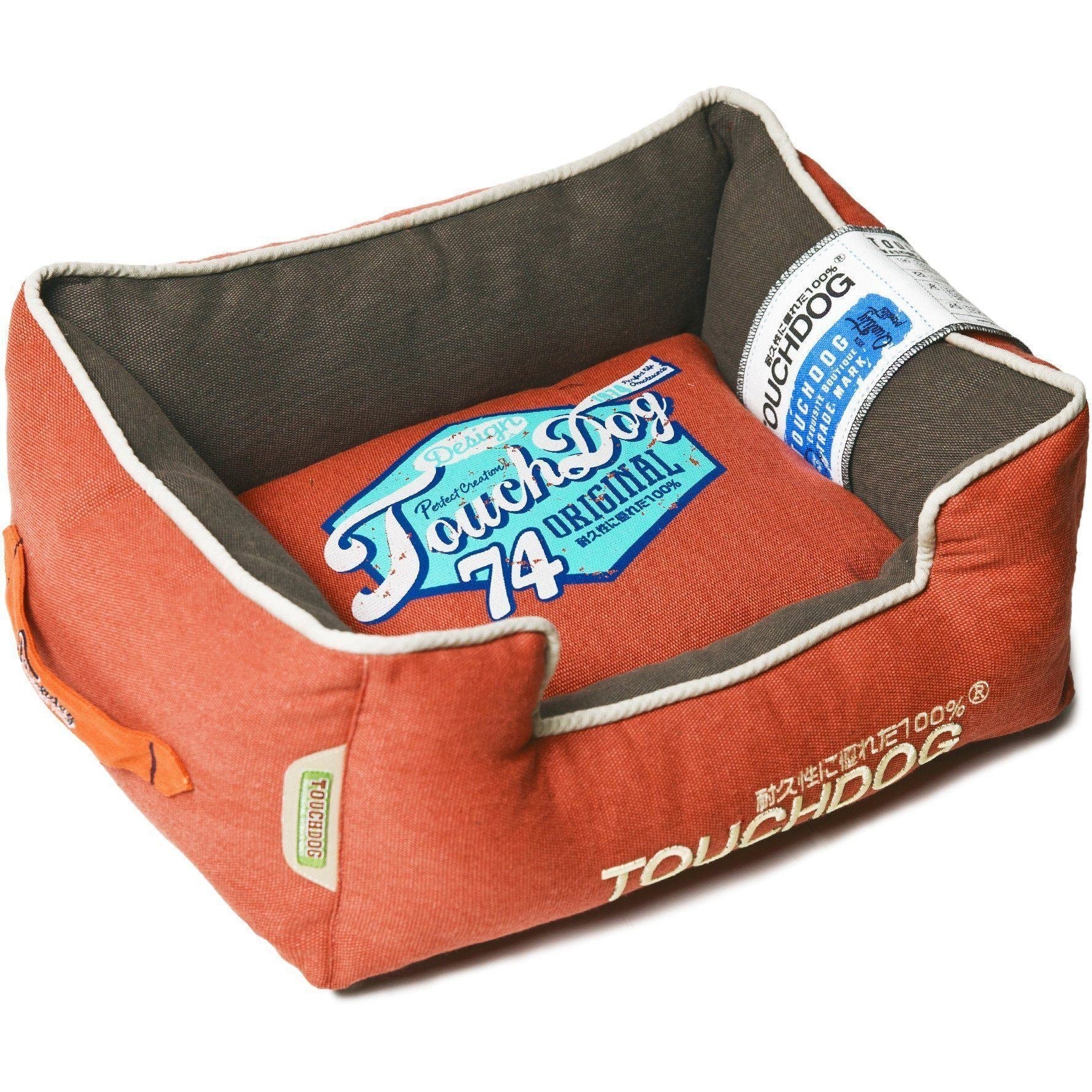 Touchdog ® 'Sporty Vintage' Original Reversible Rectangular Designer Dog Bed - Image 16