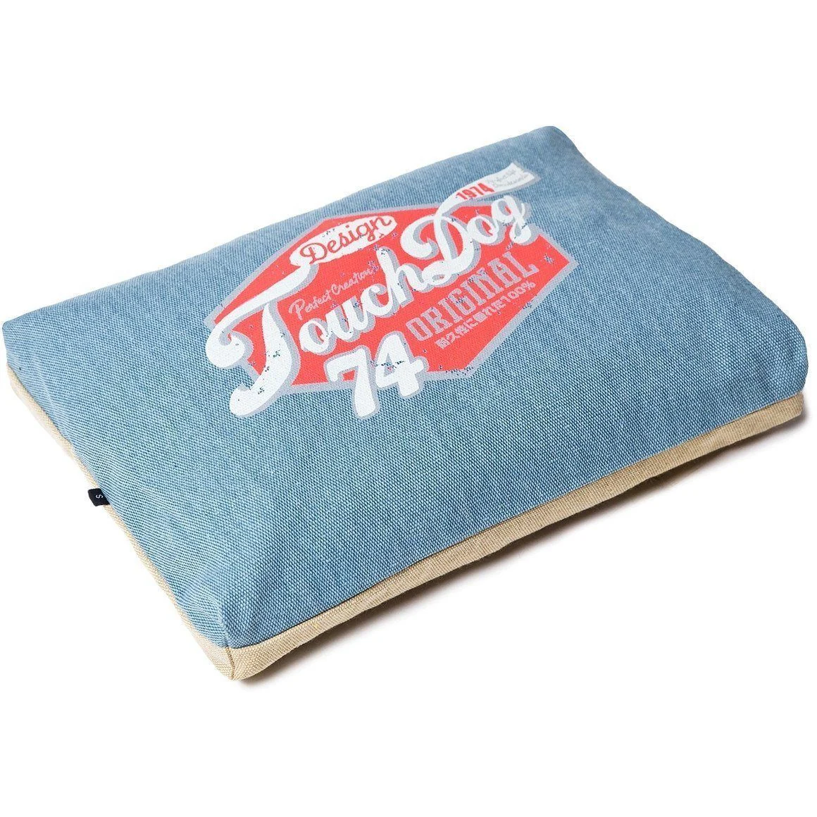 Touchdog ® 'Sporty Vintage' Original Reversible Rectangular Designer Dog Bed - Image 2