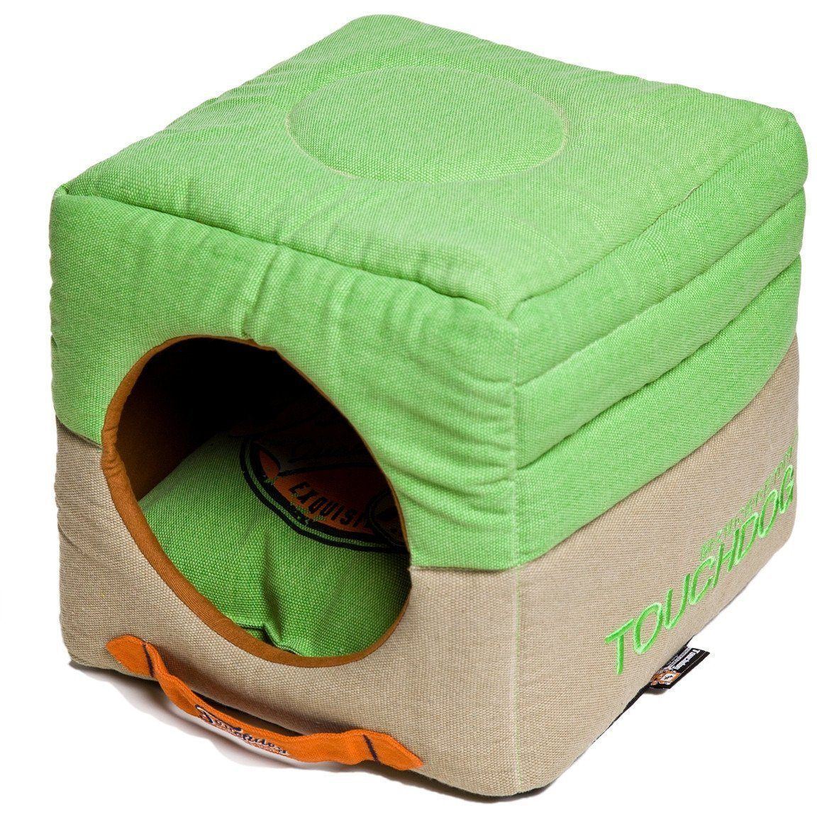 Touchdog ® 'Vintage Squared' 2-in-1 Convertible and Collapsible Dog and Cat Bed - Image 15