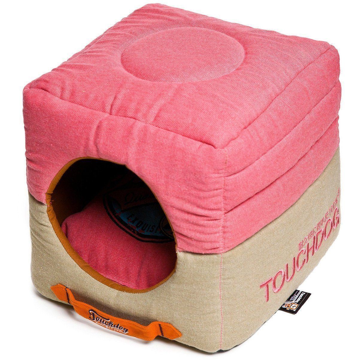 Touchdog ® 'Vintage Squared' 2-in-1 Convertible and Collapsible Dog and Cat Bed - Image 18