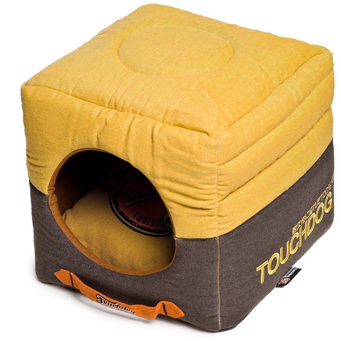 Touchdog ® 'Vintage Squared' 2-in-1 Convertible and Collapsible Dog and Cat Bed - Image 19