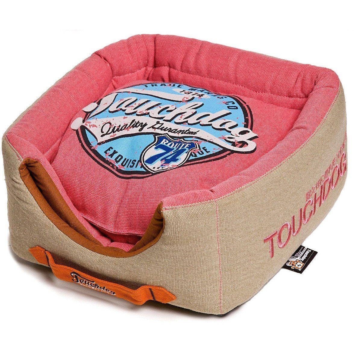 Touchdog ® 'Vintage Squared' 2-in-1 Convertible and Collapsible Dog and Cat Bed - Image 23