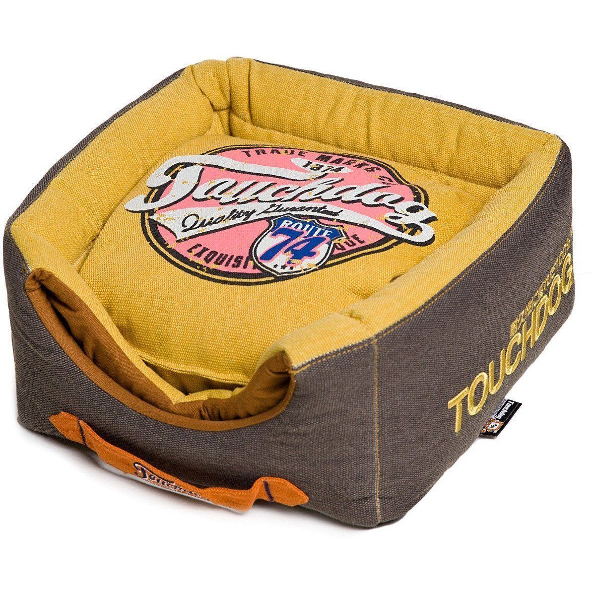 Touchdog ® 'Vintage Squared' 2-in-1 Convertible and Collapsible Dog and Cat Bed - Image 24